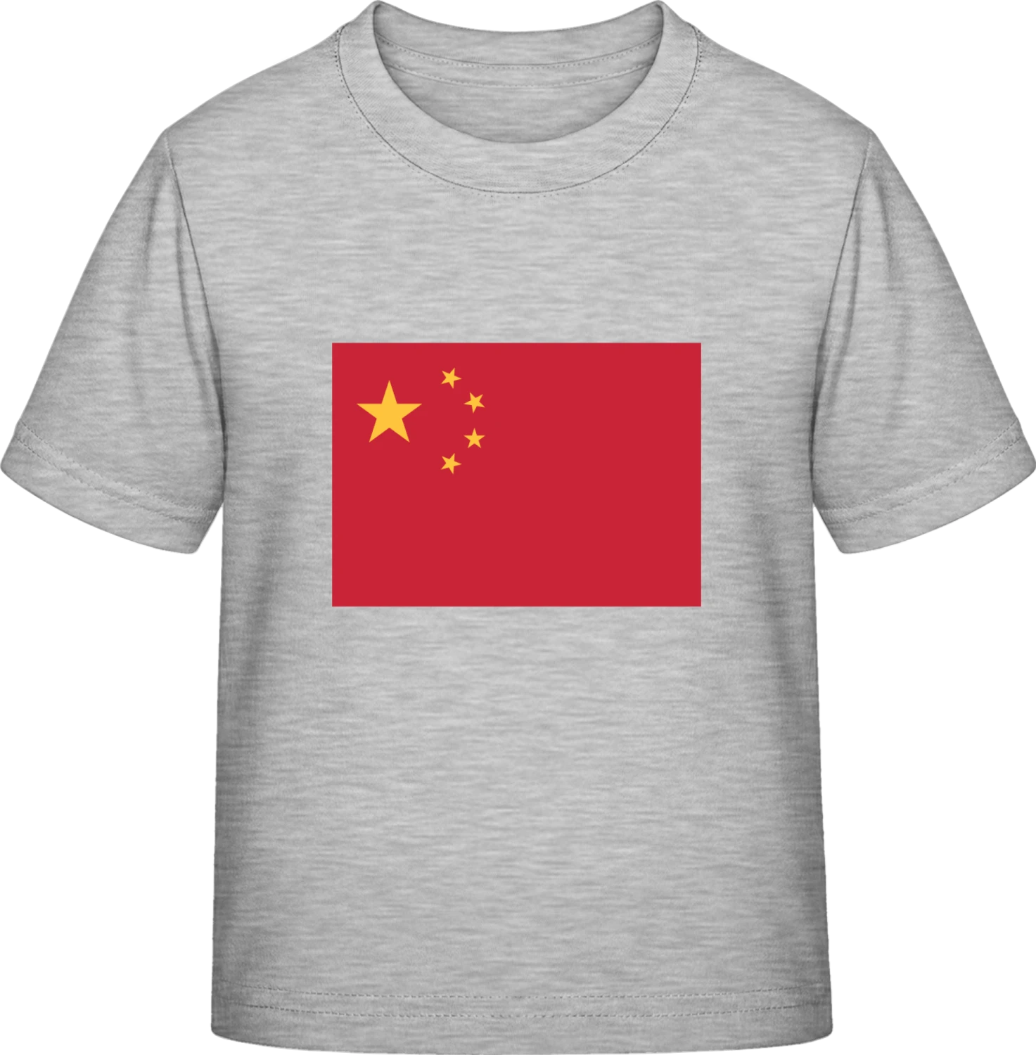 China Flag - Sky Grey Exact 190 Kids - Front