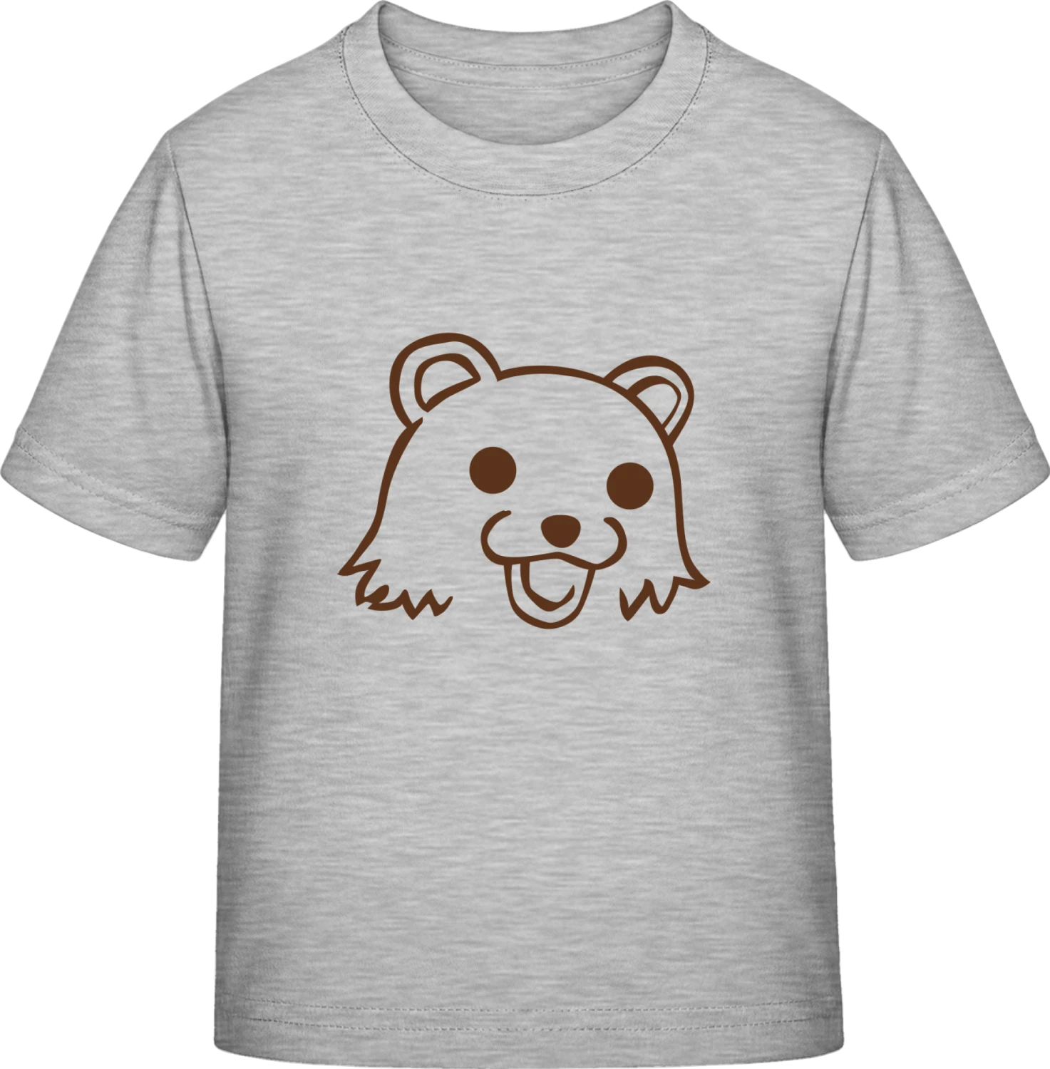 Pedobear Meme - Sky Grey Exact 190 Kids - Front