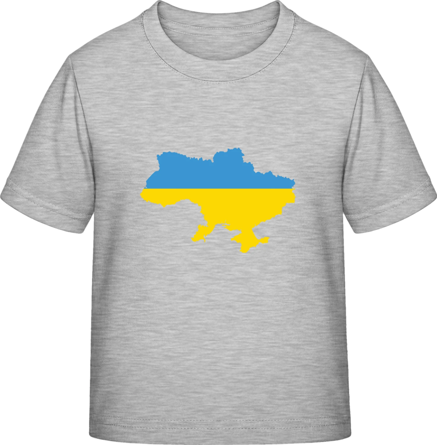 Ukraine Map - Sky Grey Exact 190 Kids - Front