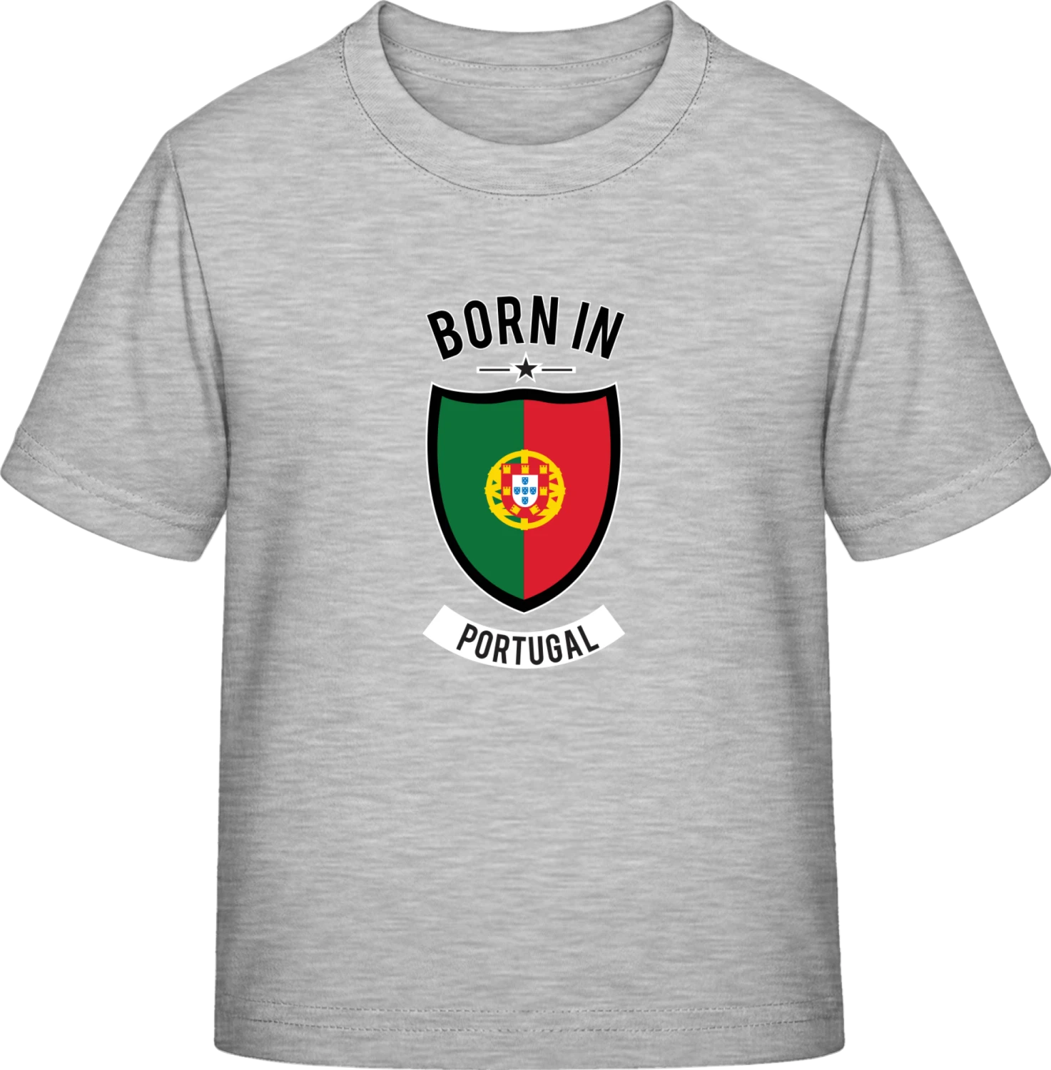 Born in Portugal - Sky Grey Exact 190 Kids - Front