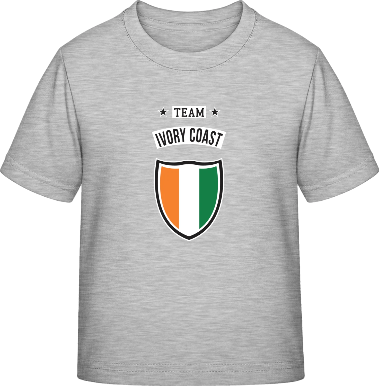 Team Ivory Coast - Sky Grey Exact 190 Kids - Front