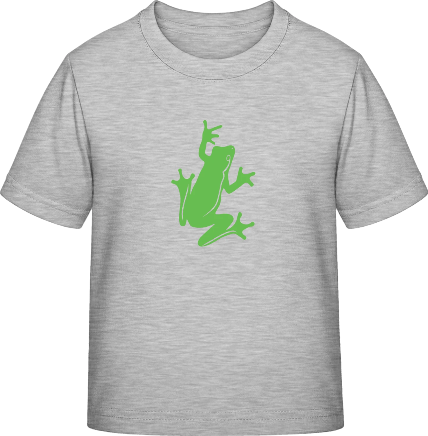 Frog Illustration - Sky Grey Exact 190 Kids - Front