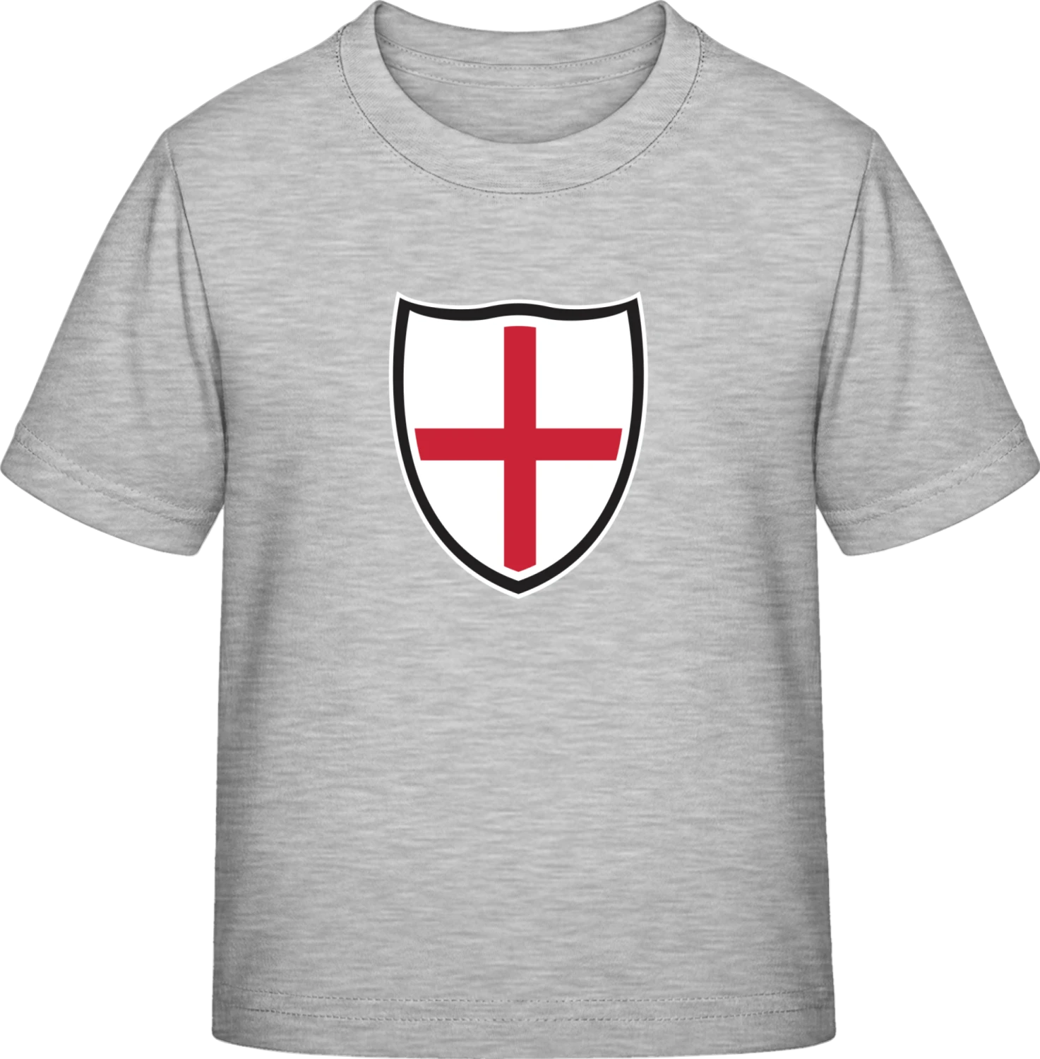 England Shield Flag - Sky Grey Exact 190 Kids - Front