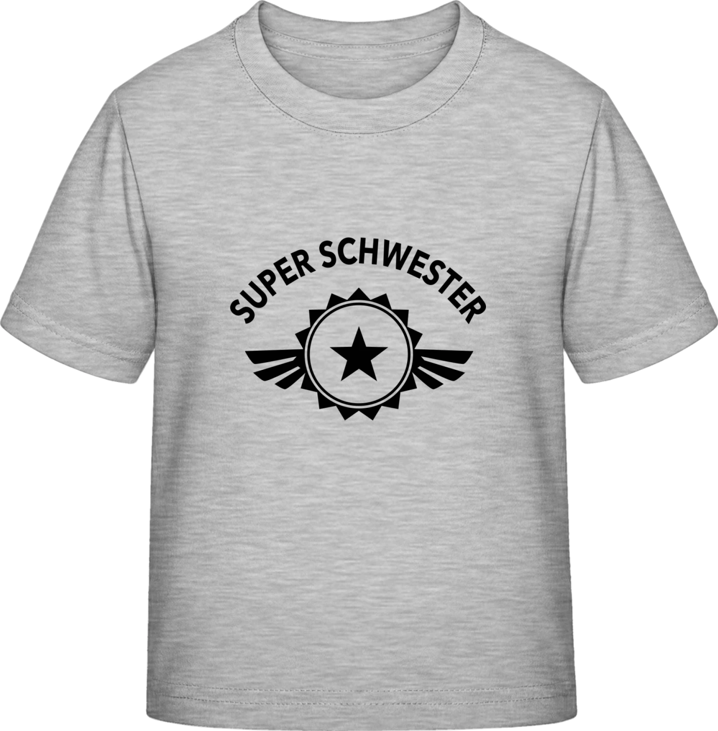 Super Schwester - Sky Grey Exact 190 Kids - Front