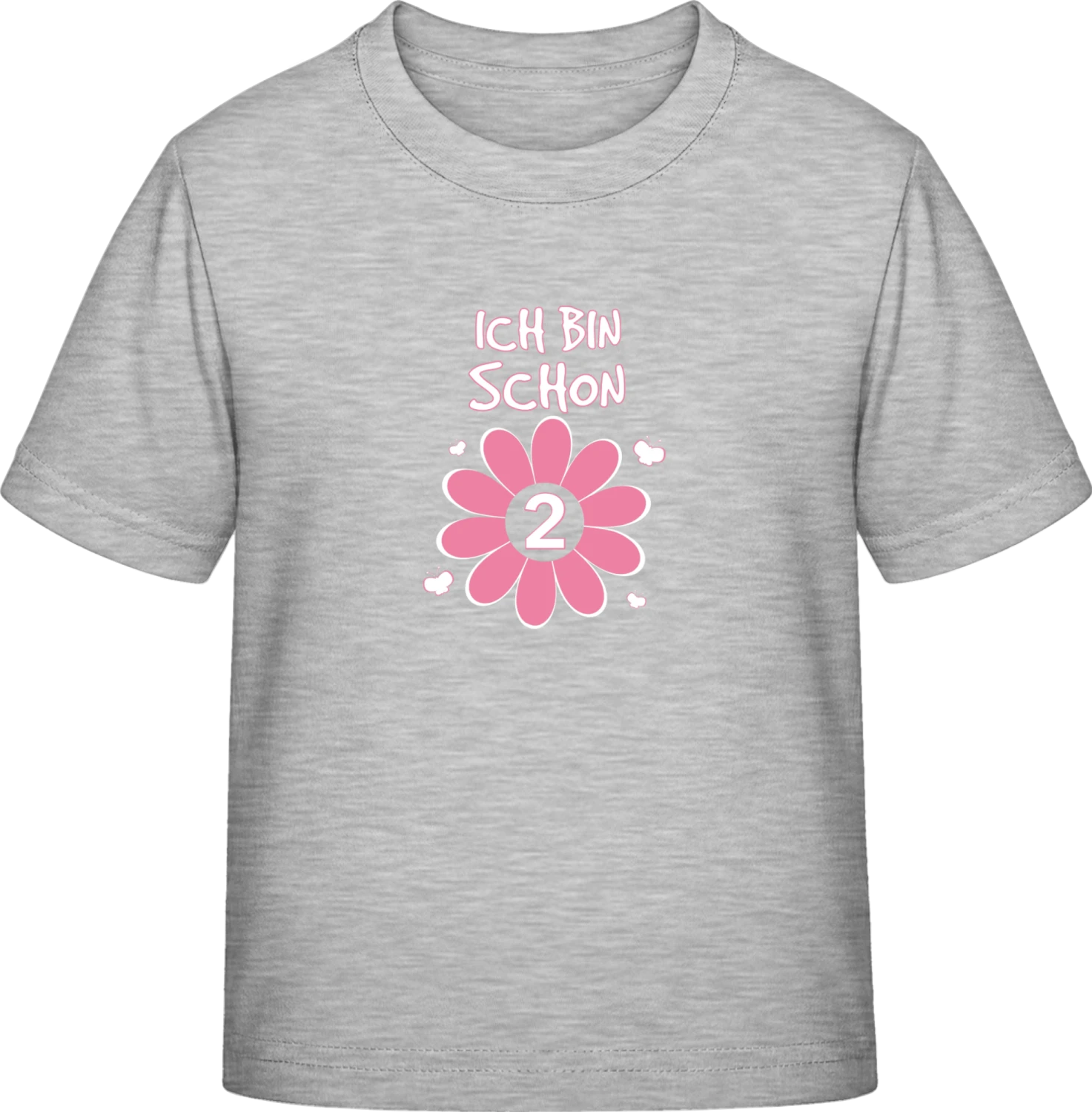 Schon zwei Jahre alt Blume - Sky Grey Exact 190 Kids - Front