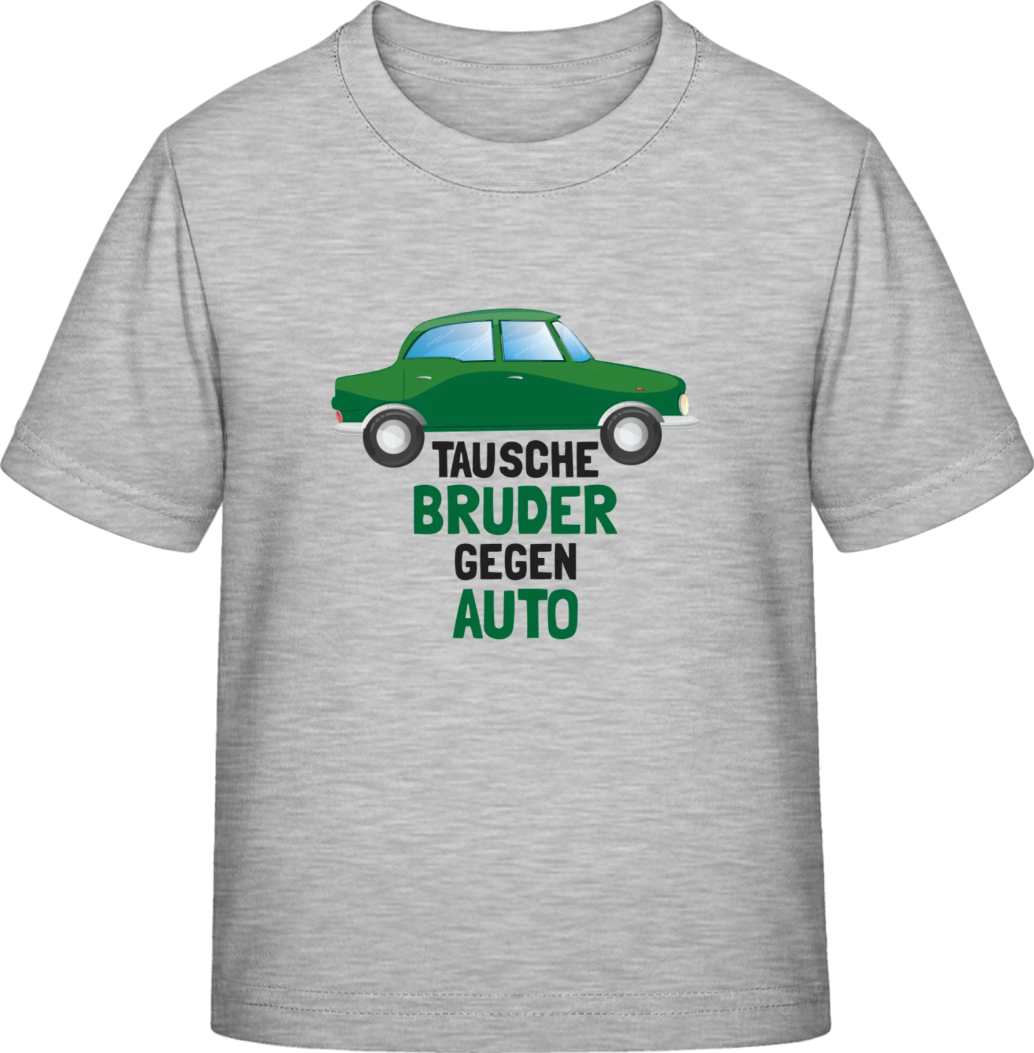 Tausche Bruder gegen Auto - Sky Grey Exact 190 Kids - Front