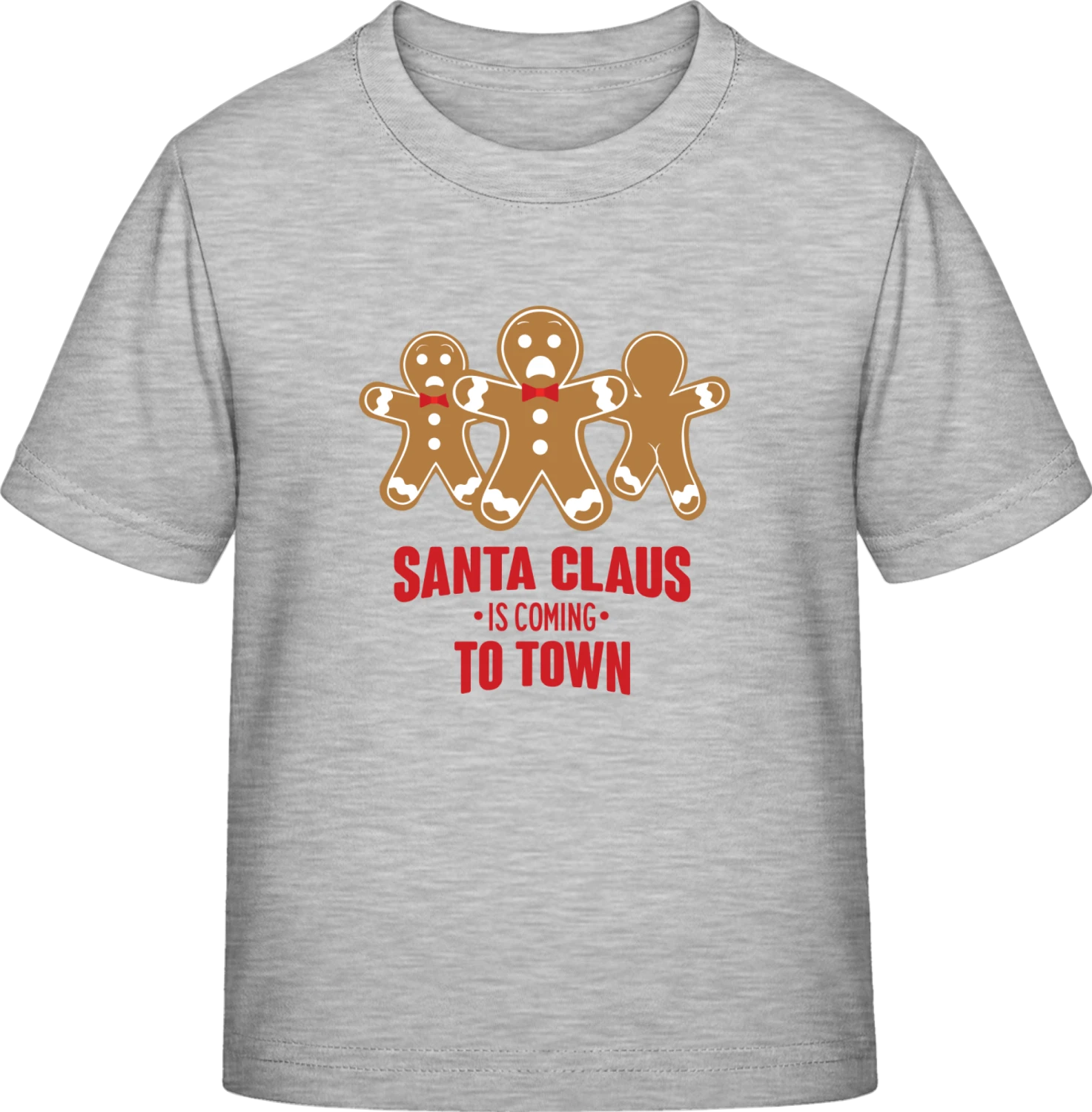 Santa Claus Is Coming To Town - Sky Grey Exact 190 Kids - Front