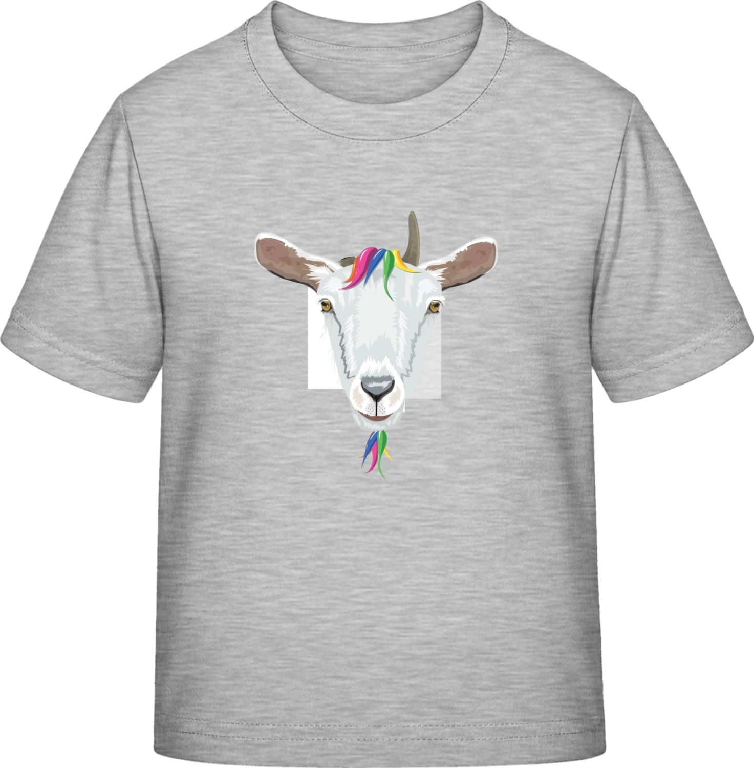 Goat Unicorn - Sky Grey Exact 190 Kids - Front