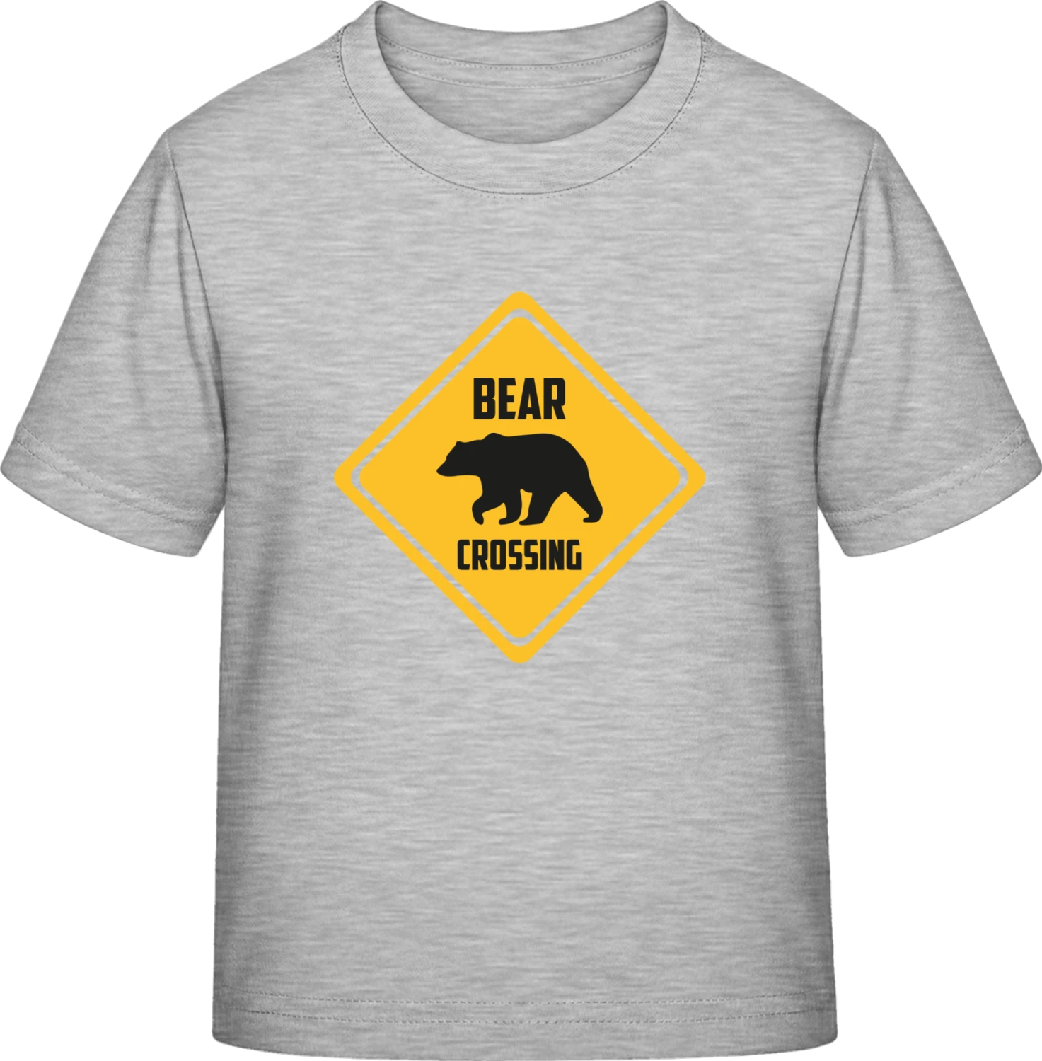 Bear Crossing - Sky Grey Exact 190 Kids - Front