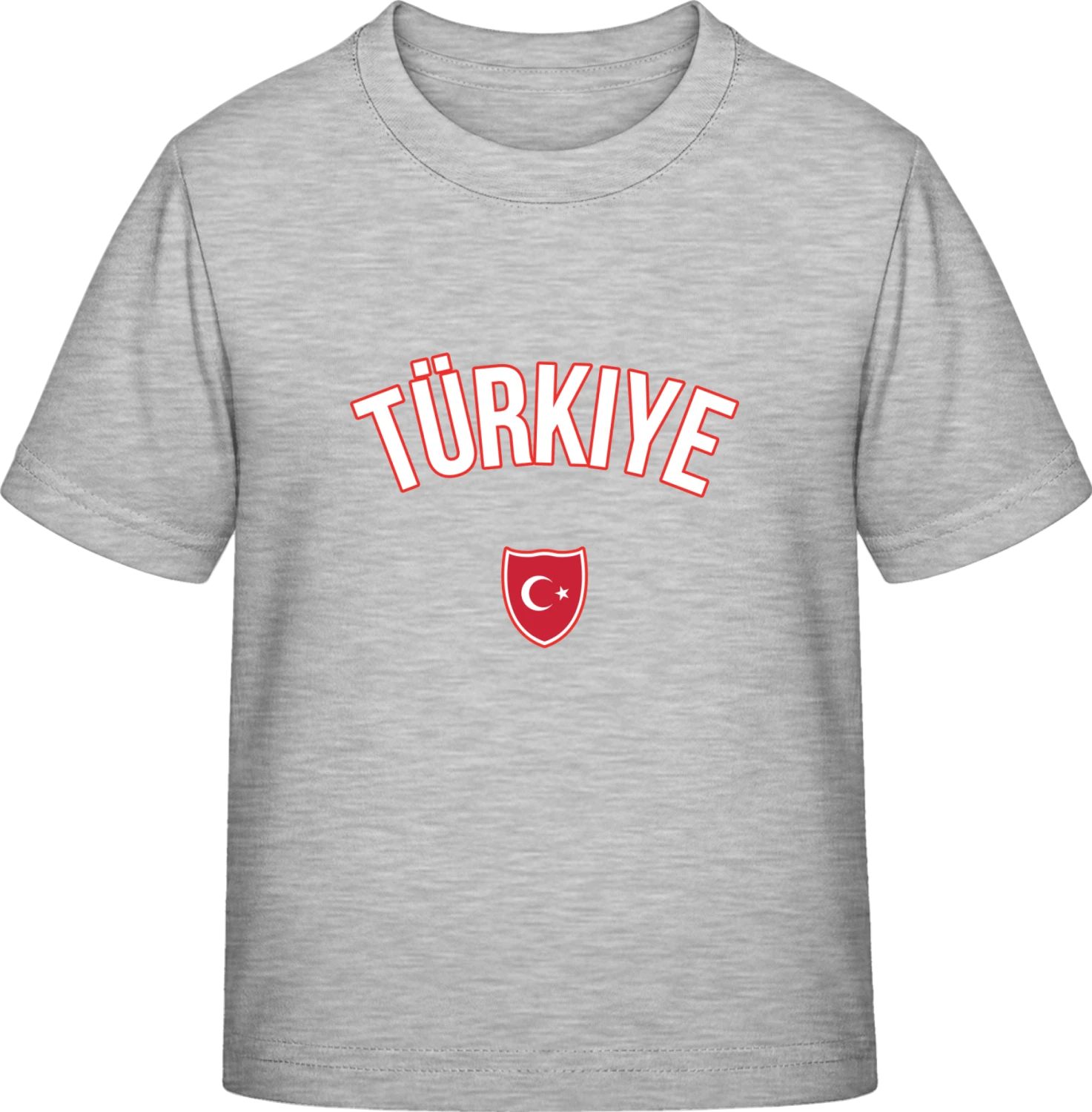 TÜRKIYE Fan - Sky Grey Exact 190 Kids - Front