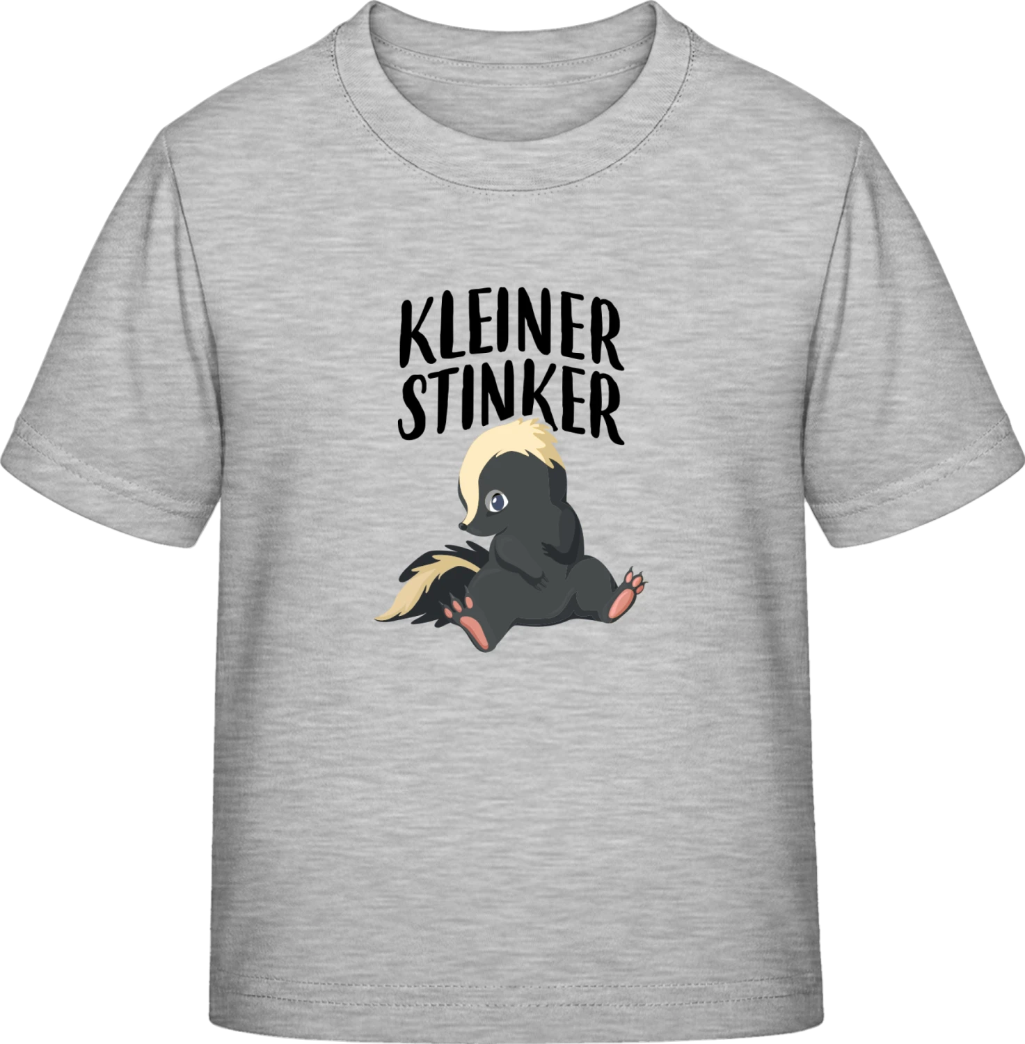 Kleiner Stinker Illustration - Sky Grey Exact 190 Kids - Front