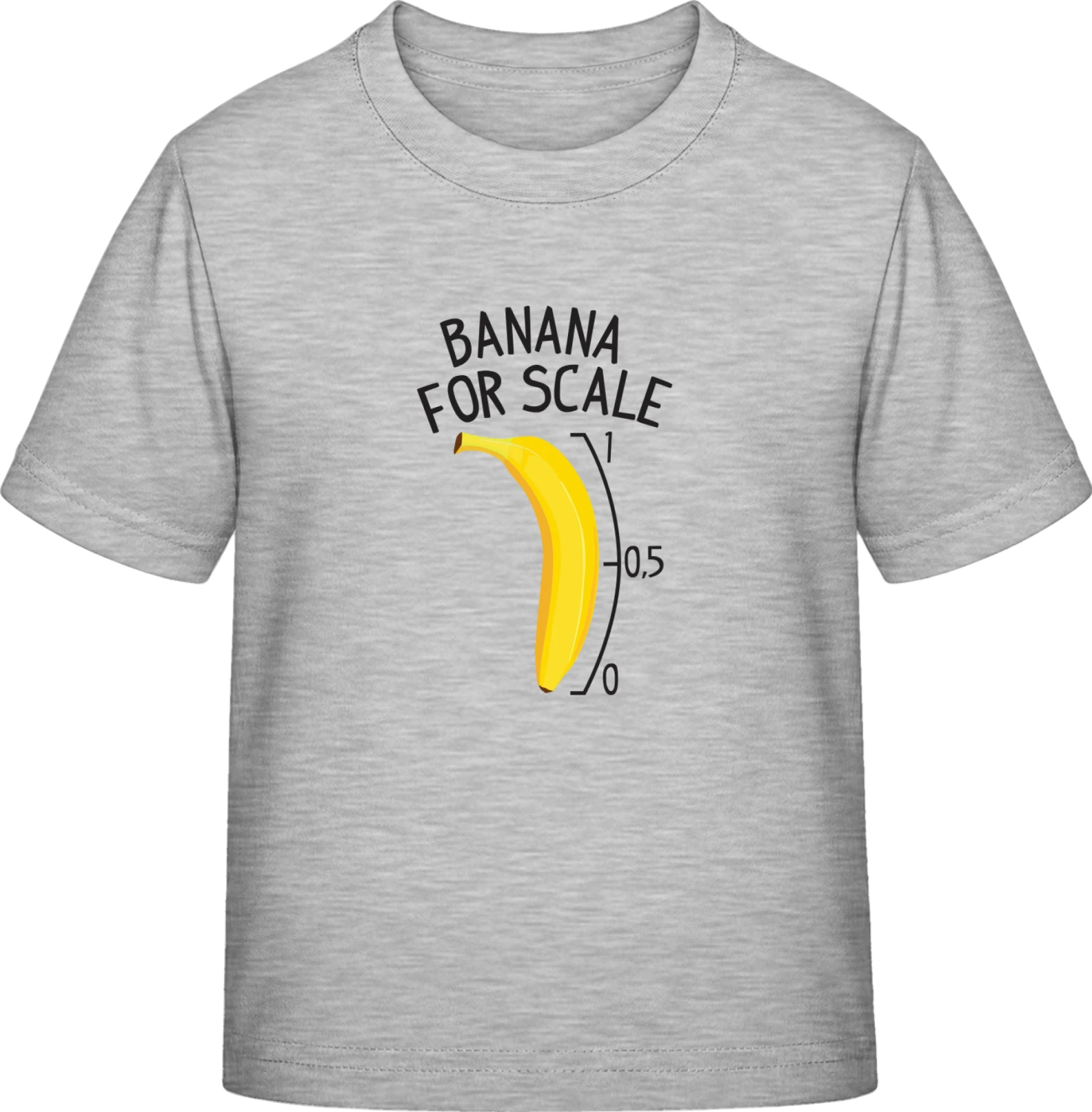 Banana For Scale - Sky Grey Exact 190 Kids - Front