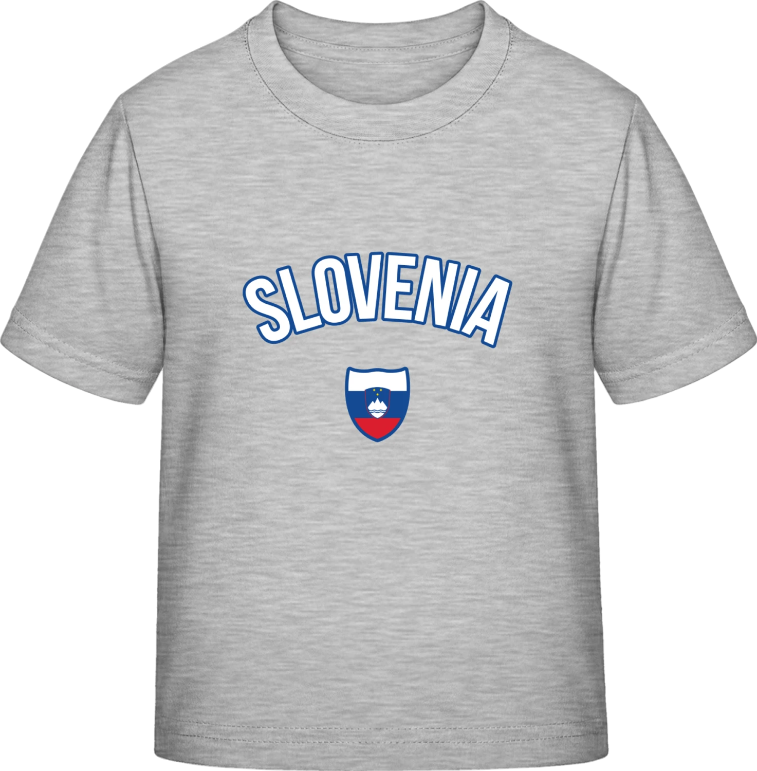 SLOVENIA Fan - Sky Grey Exact 190 Kids - Front