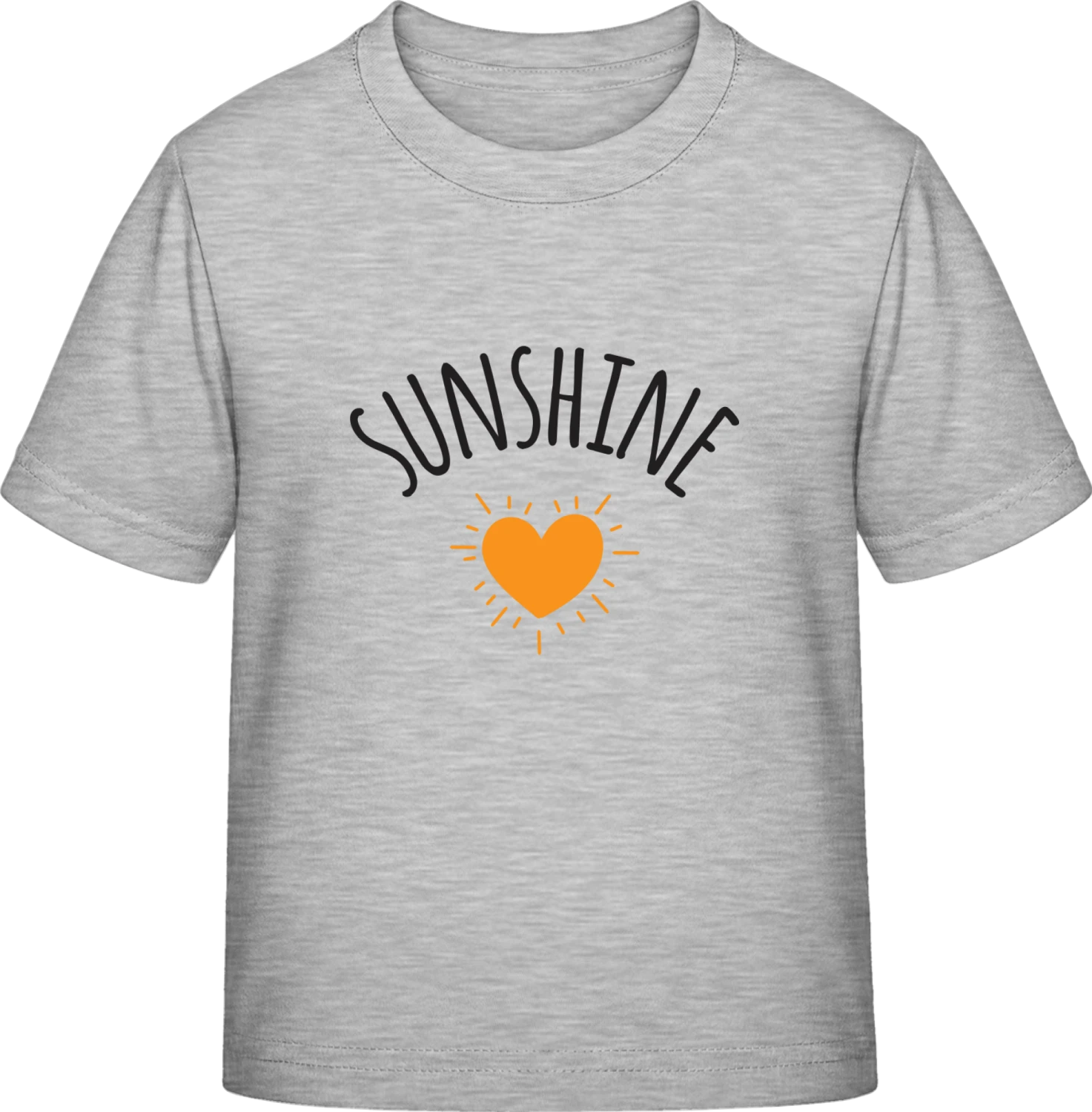 Sunshine Heart - Sky Grey Exact 190 Kids - Front