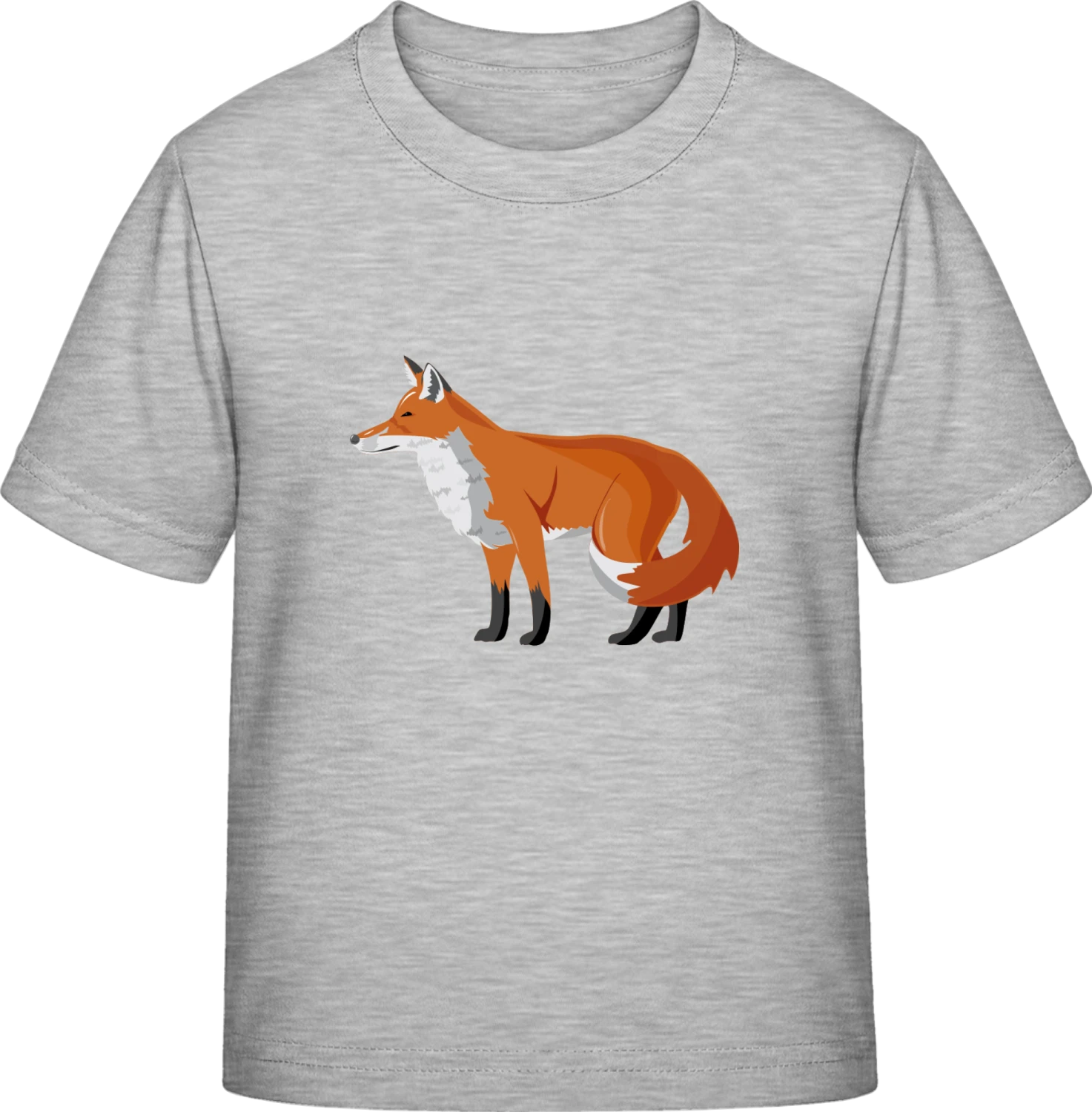 Fox Illustration - Sky Grey Exact 190 Kids - Front