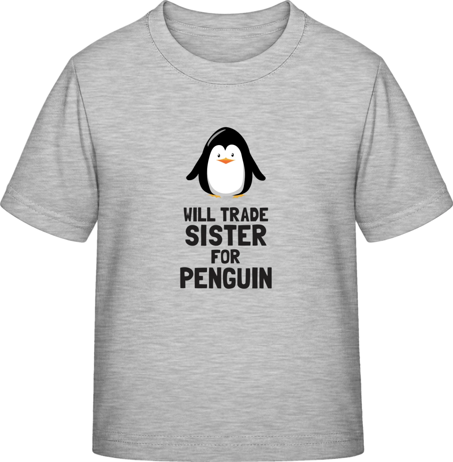 Will Trade Sister For Penguin - Sky Grey Exact 190 Kids - Front