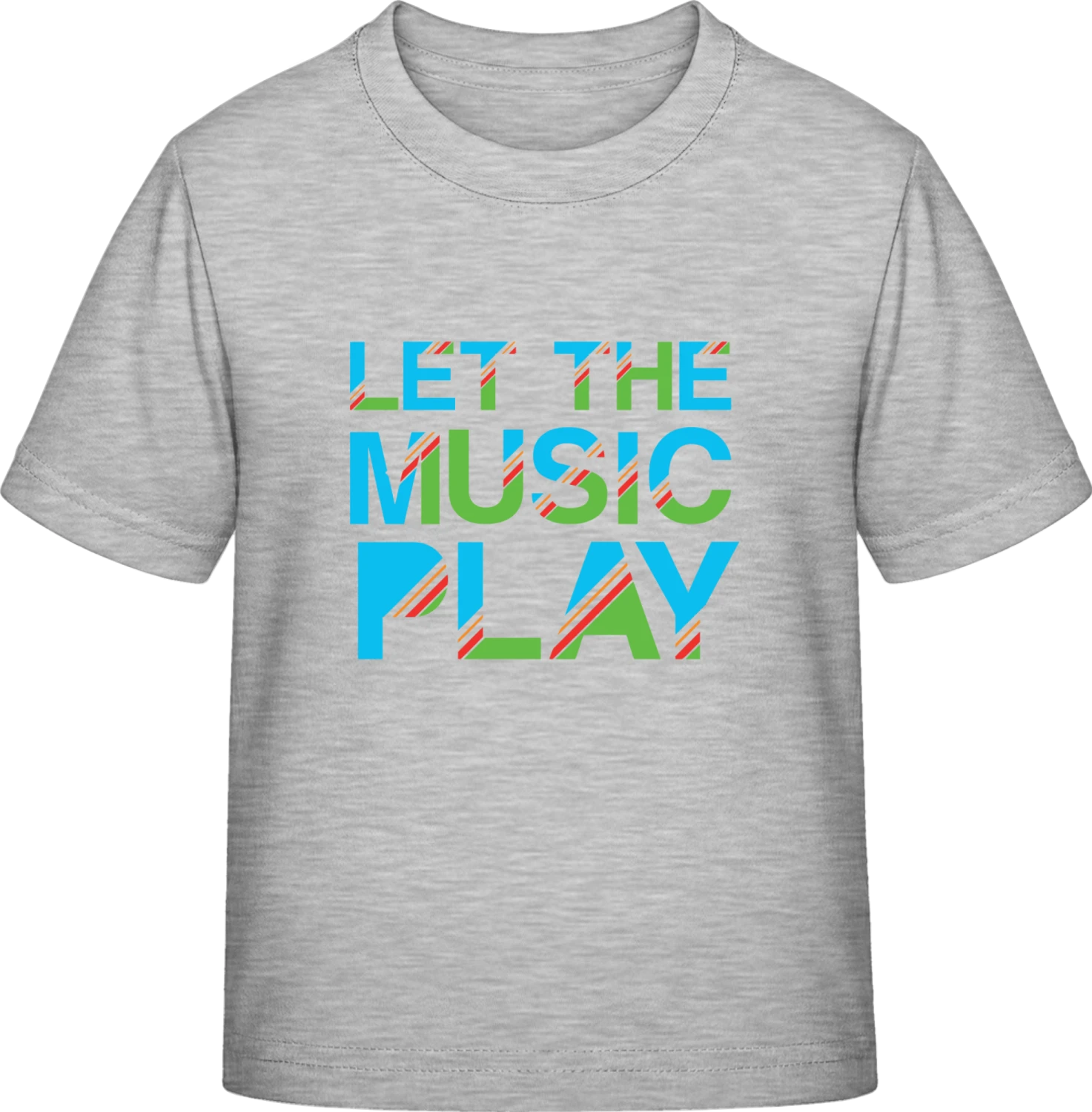 Let The Music Play - Sky Grey Exact 190 Kids - Front