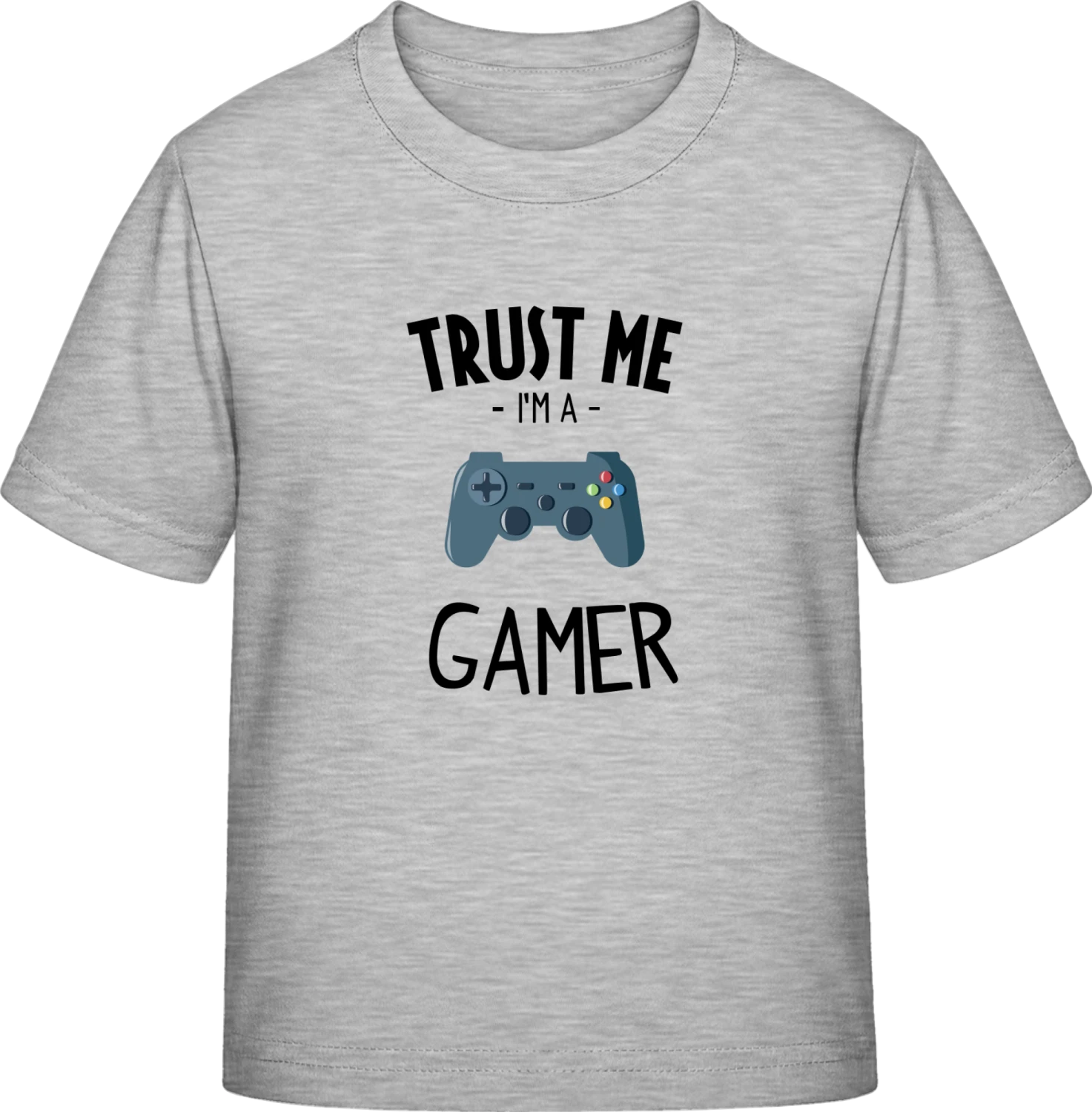 Trust Me I Am A Gamer - Sky Grey Exact 190 Kids - Front