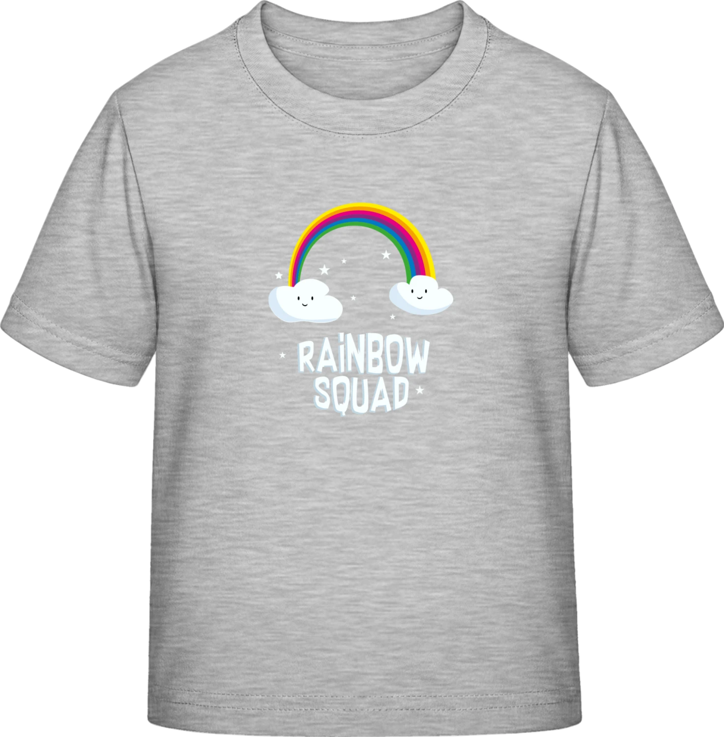 Rainbow Squad - Sky Grey Exact 190 Kids - Front