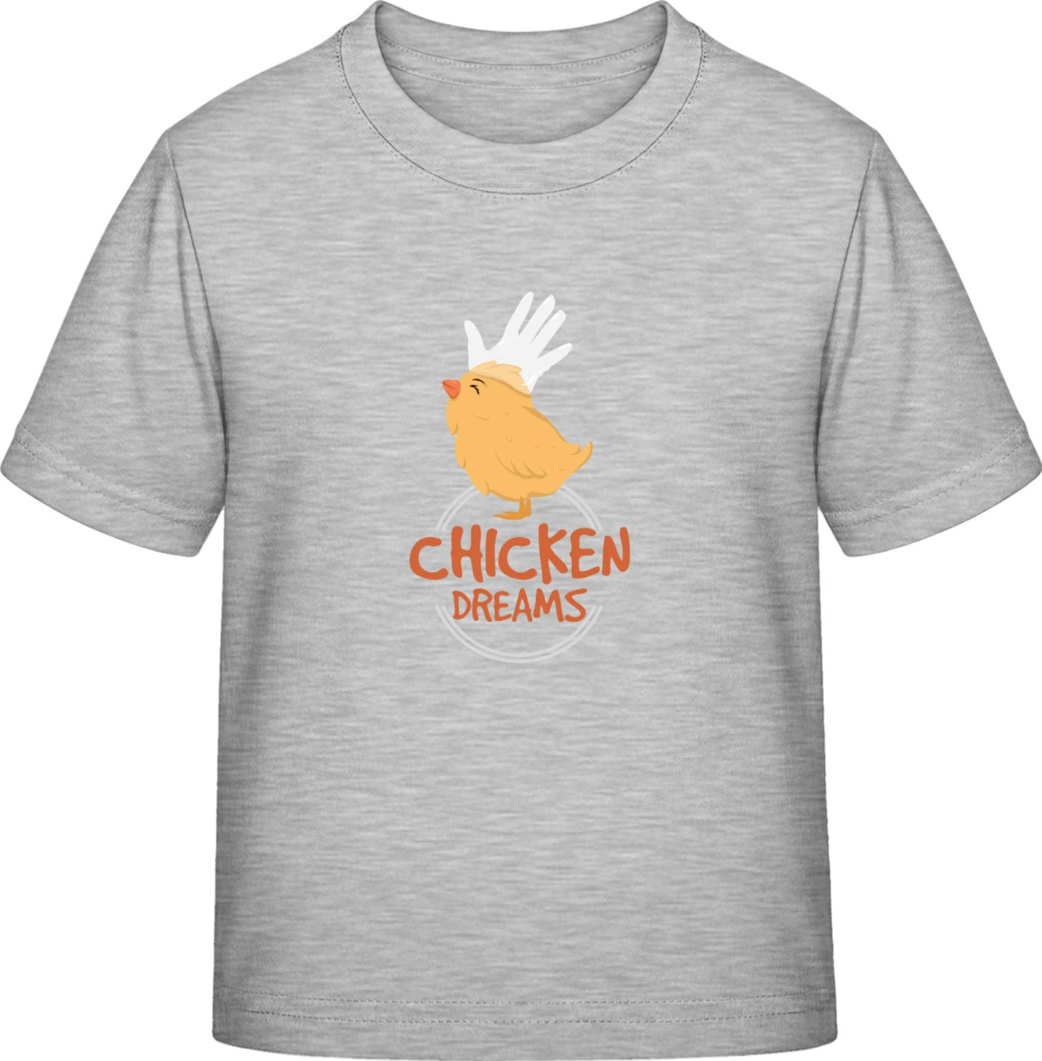 Chicken Dreams - Sky Grey Exact 190 Kids - Front