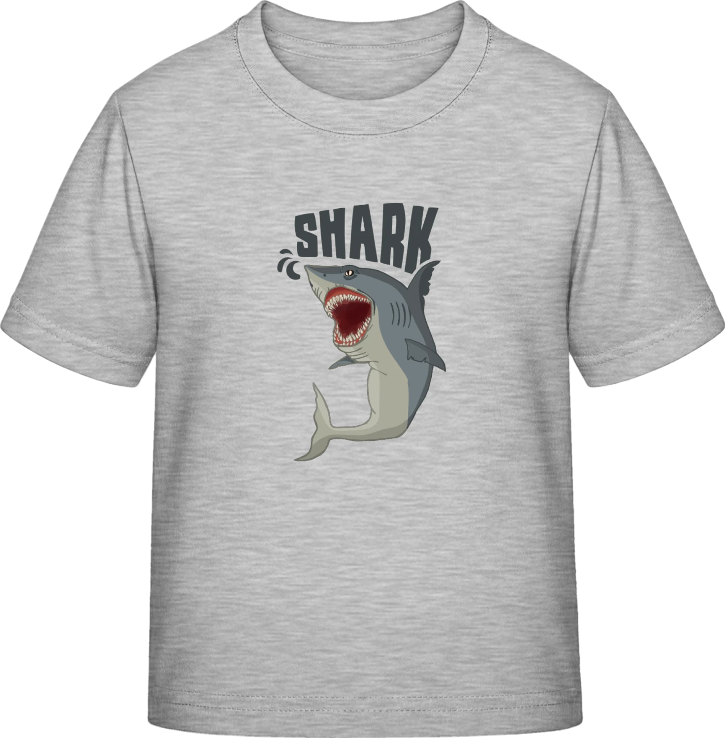 Shark Comic - Sky Grey Exact 190 Kids - Front