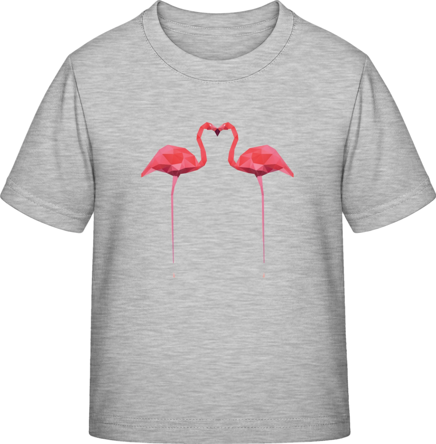 Flamingos In Love - Sky Grey Exact 190 Kids - Front