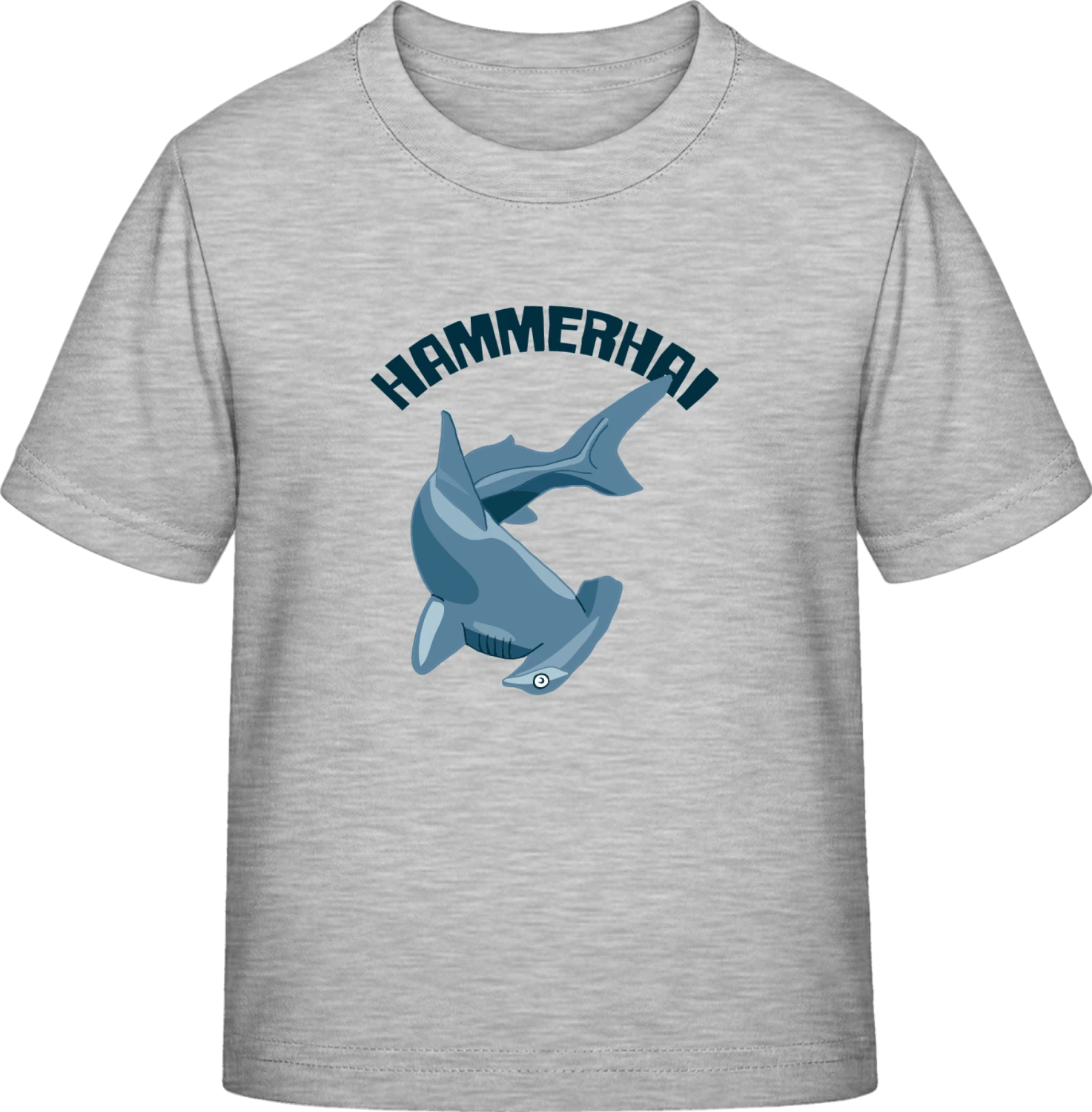 Hammerhai Logo - Sky Grey Exact 190 Kids - Front