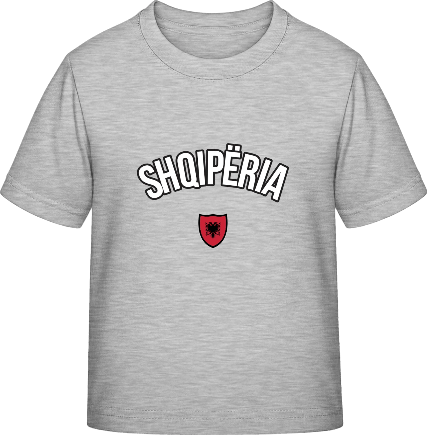 SHQIPERIA Fan - Sky Grey Exact 190 Kids - Front