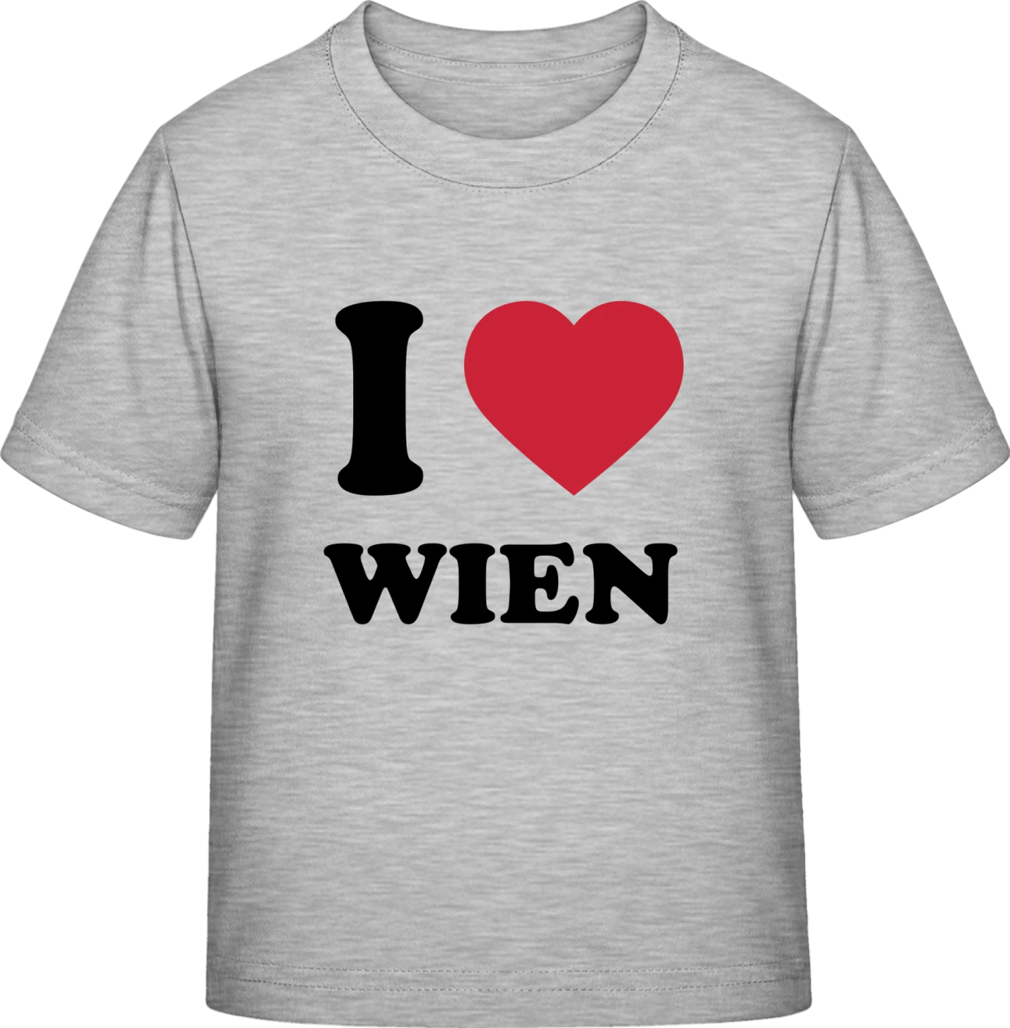 I Love Wien - Sky Grey Exact 190 Kids - Front