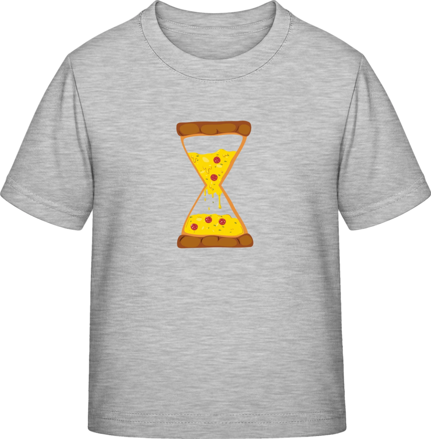 Pizza Hourglass - Sky Grey Exact 190 Kids - Front