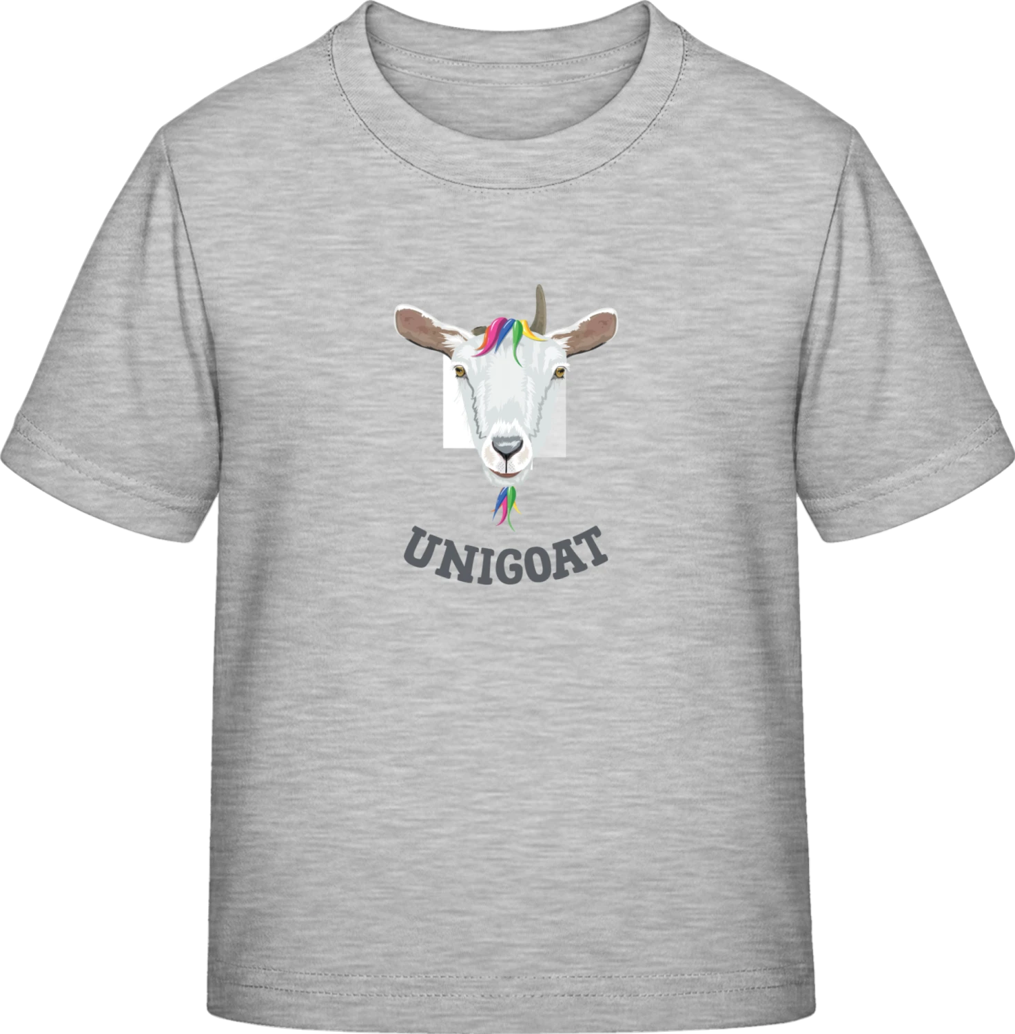 Unigoat Unicorn - Sky Grey Exact 190 Kids - Front