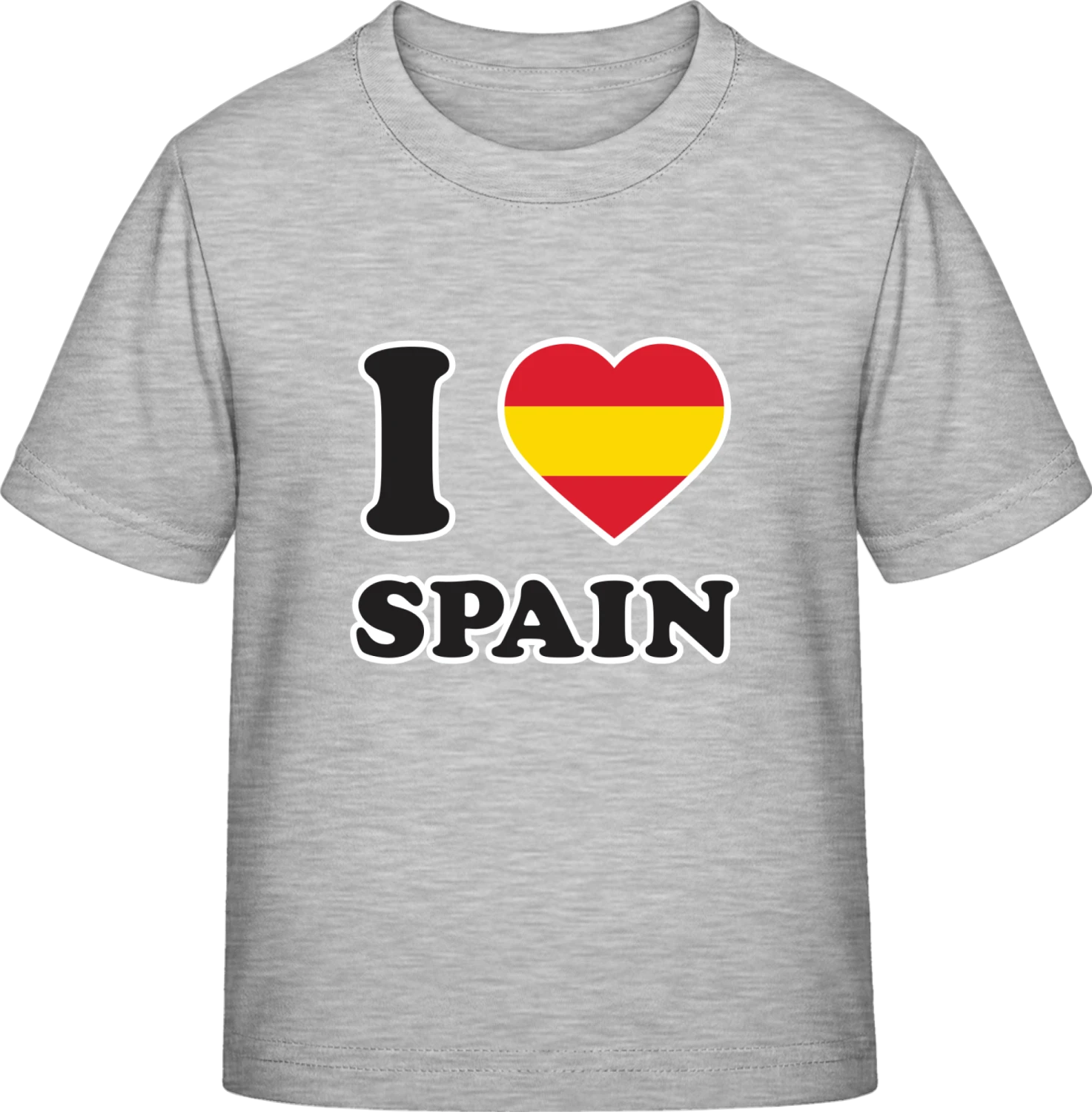 I Love Spain - Sky Grey Exact 190 Kids - Front