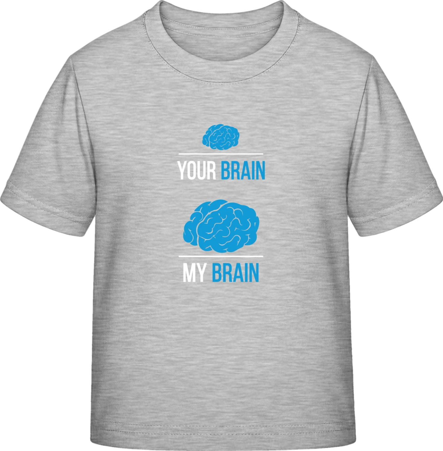 Your Brain My Brain - Sky Grey Exact 190 Kids - Front