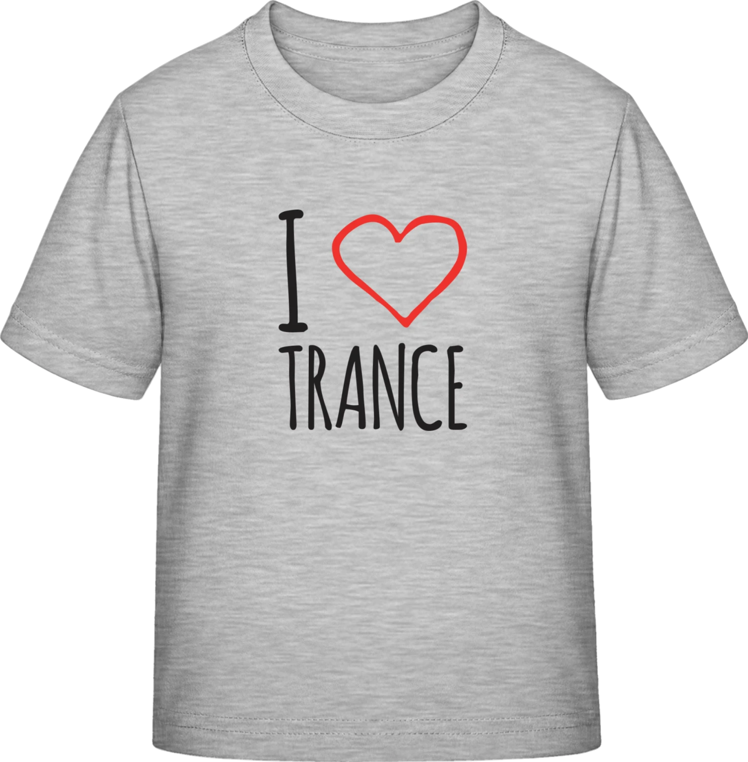 I Love Trance - Sky Grey Exact 190 Kids - Front