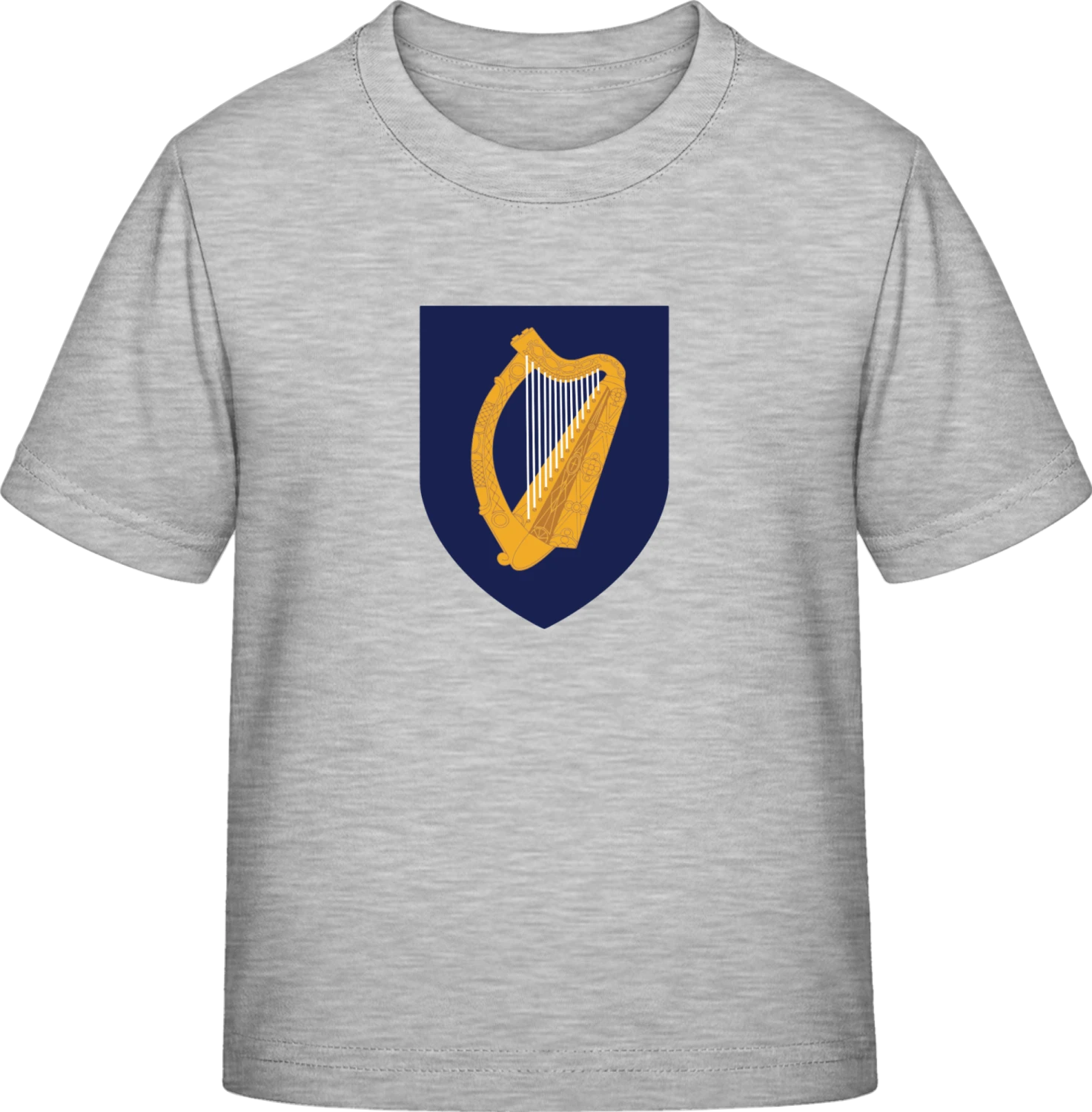 Ireland Coat of Arms - Sky Grey Exact 190 Kids - Front