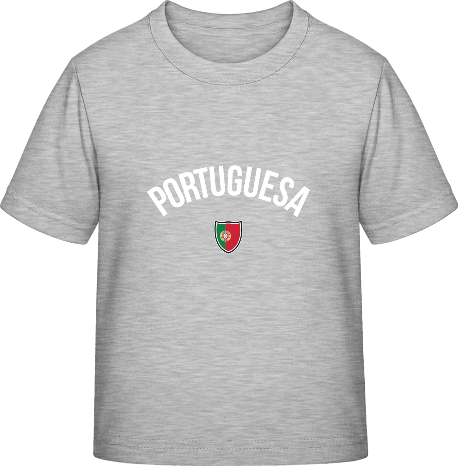 PORTUGUESA Flag Fan - Sky Grey Exact 190 Kids - Front