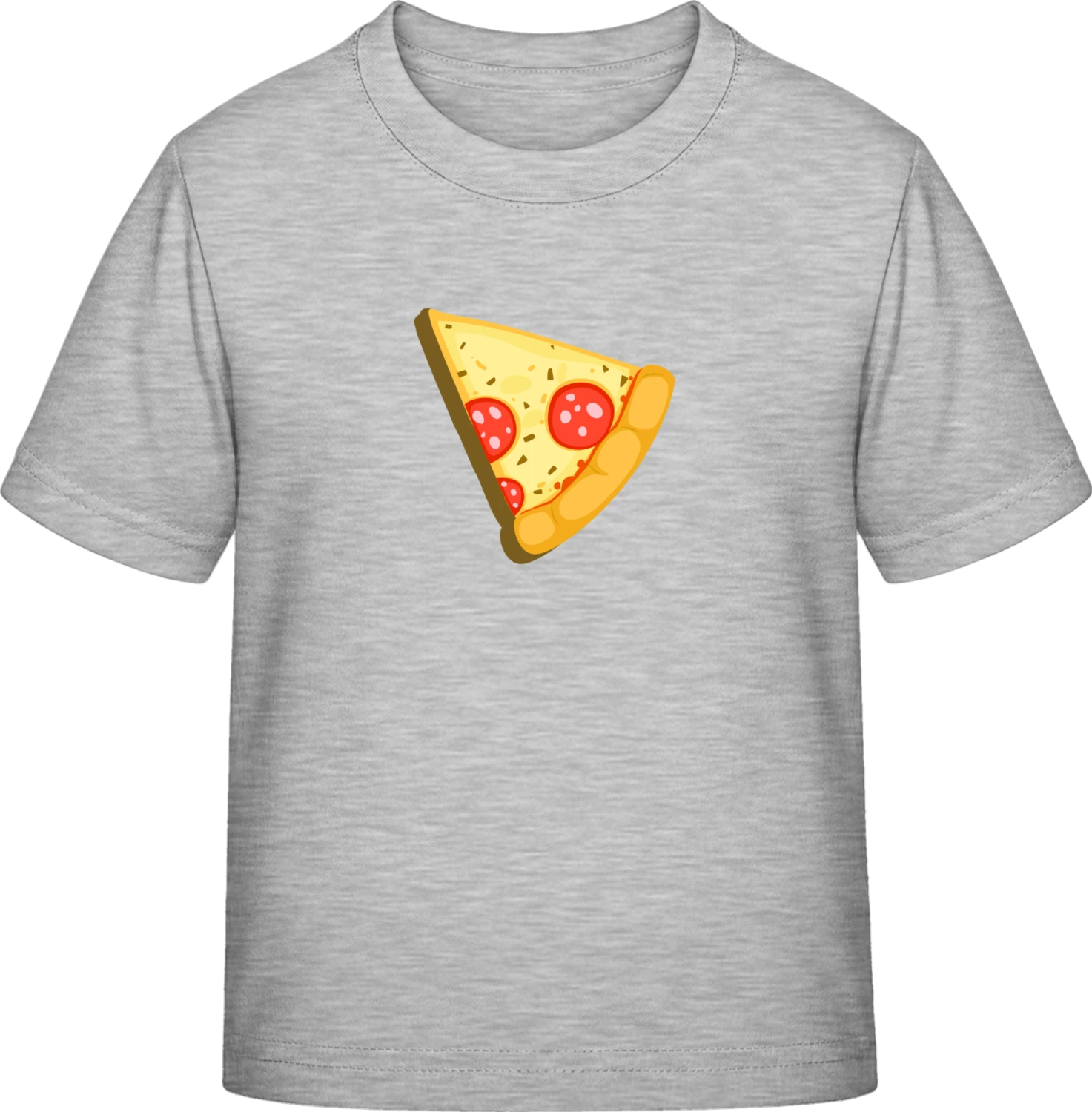 Slice Of Pizza - Sky Grey Exact 190 Kids - Front