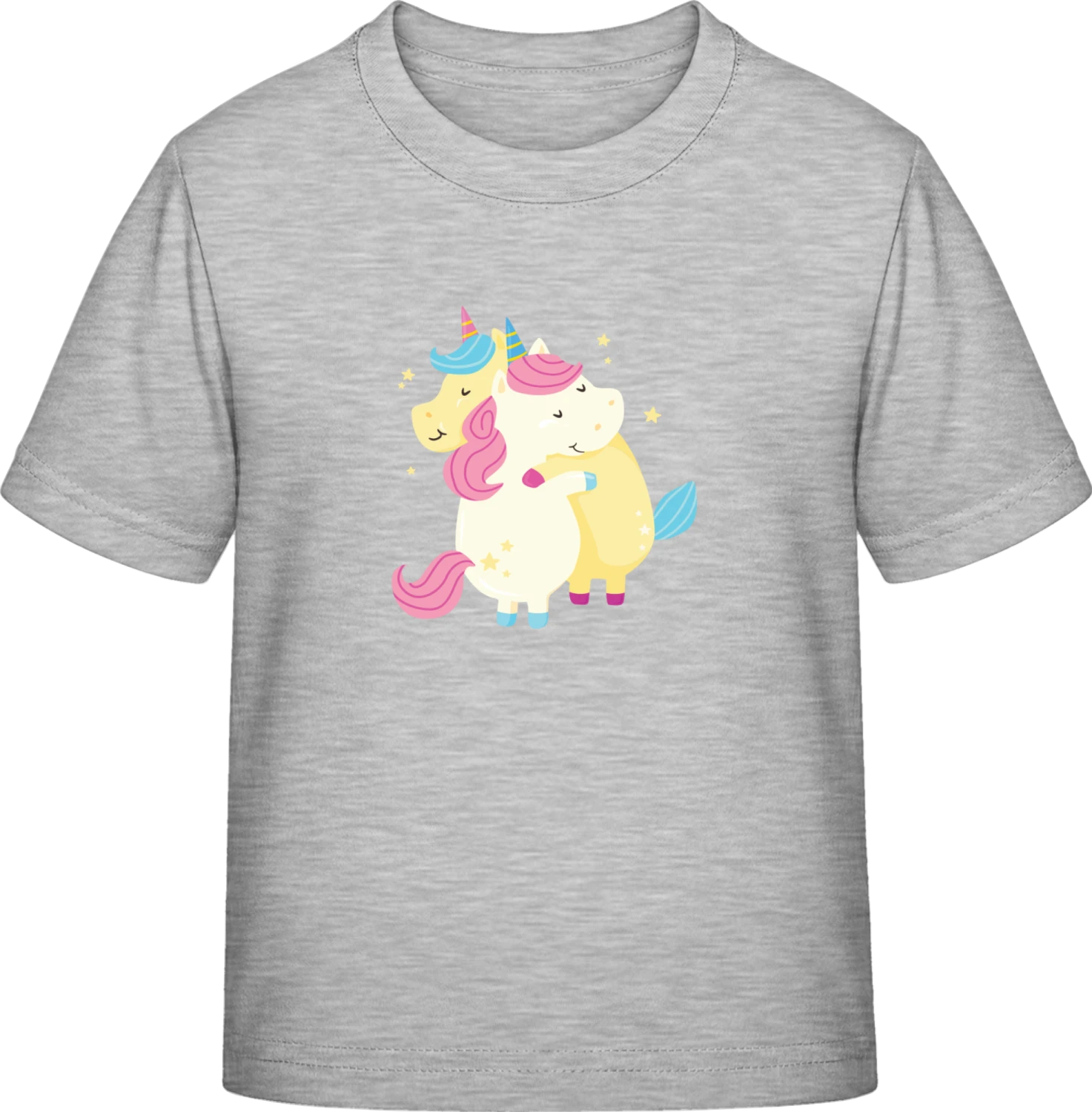 Unicorn Hug - Sky Grey Exact 190 Kids - Front