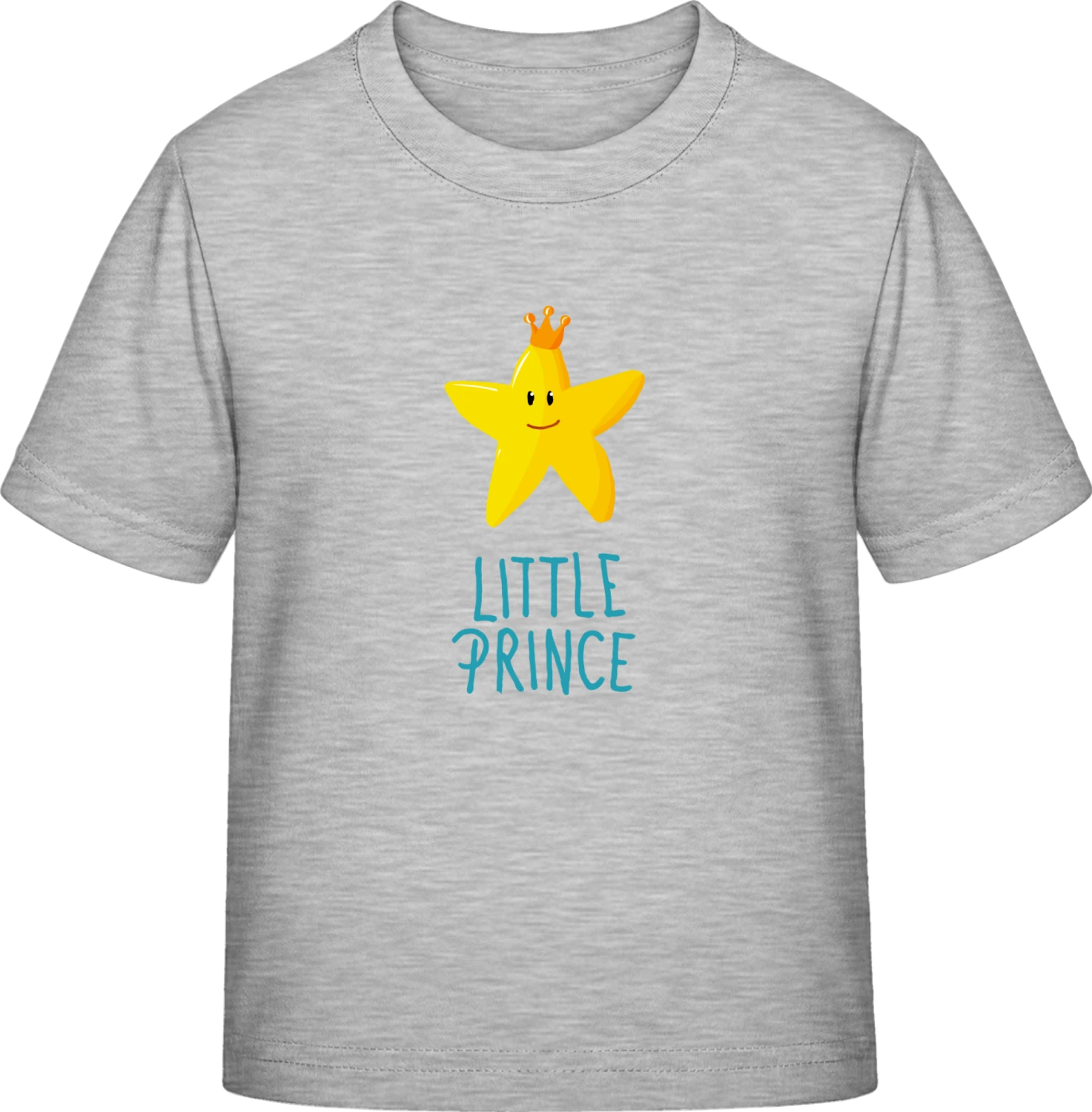 Little Prince Star Crown - Sky Grey Exact 190 Kids - Front