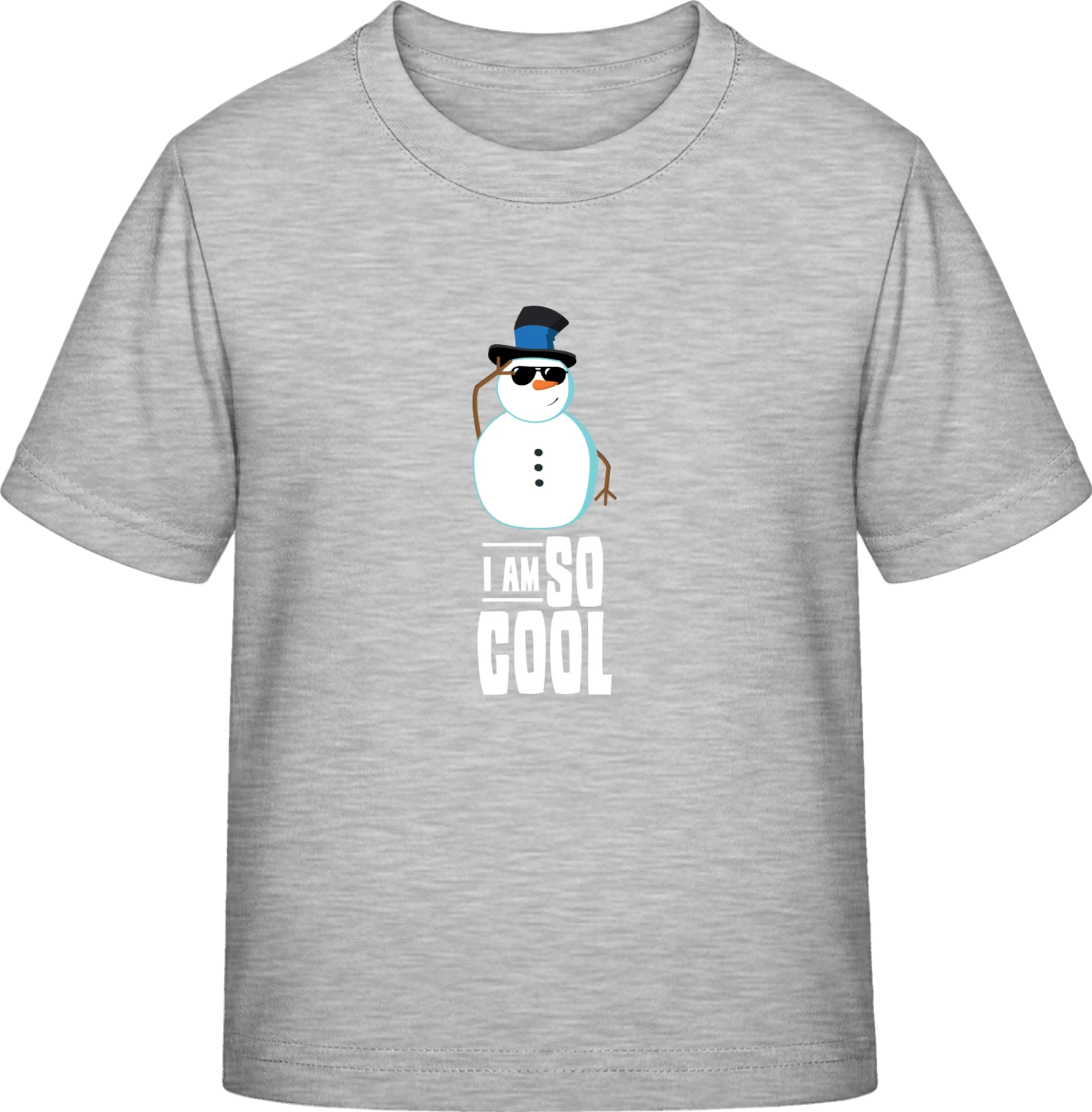 I Am So Cool - Sky Grey Exact 190 Kids - Front