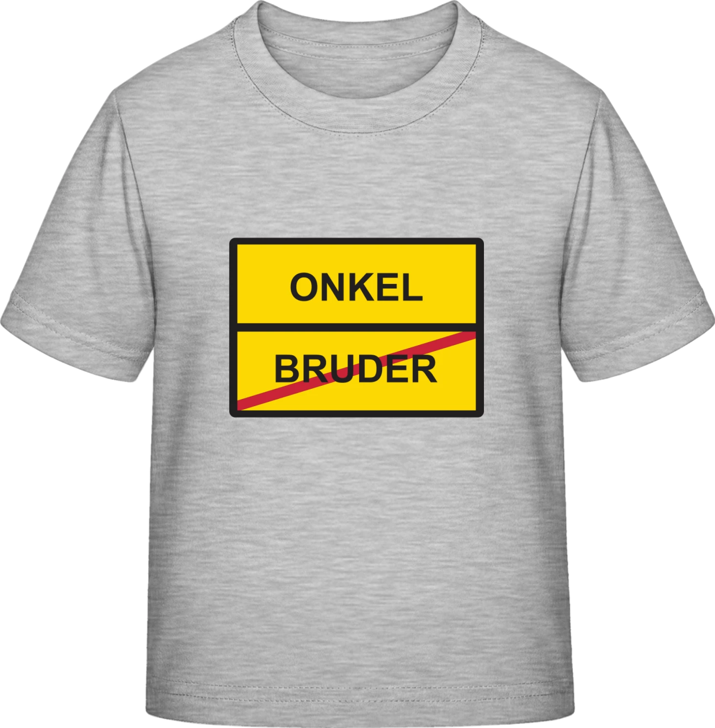 Ortsschild Bruder Onkel - Sky Grey Exact 190 Kids - Front