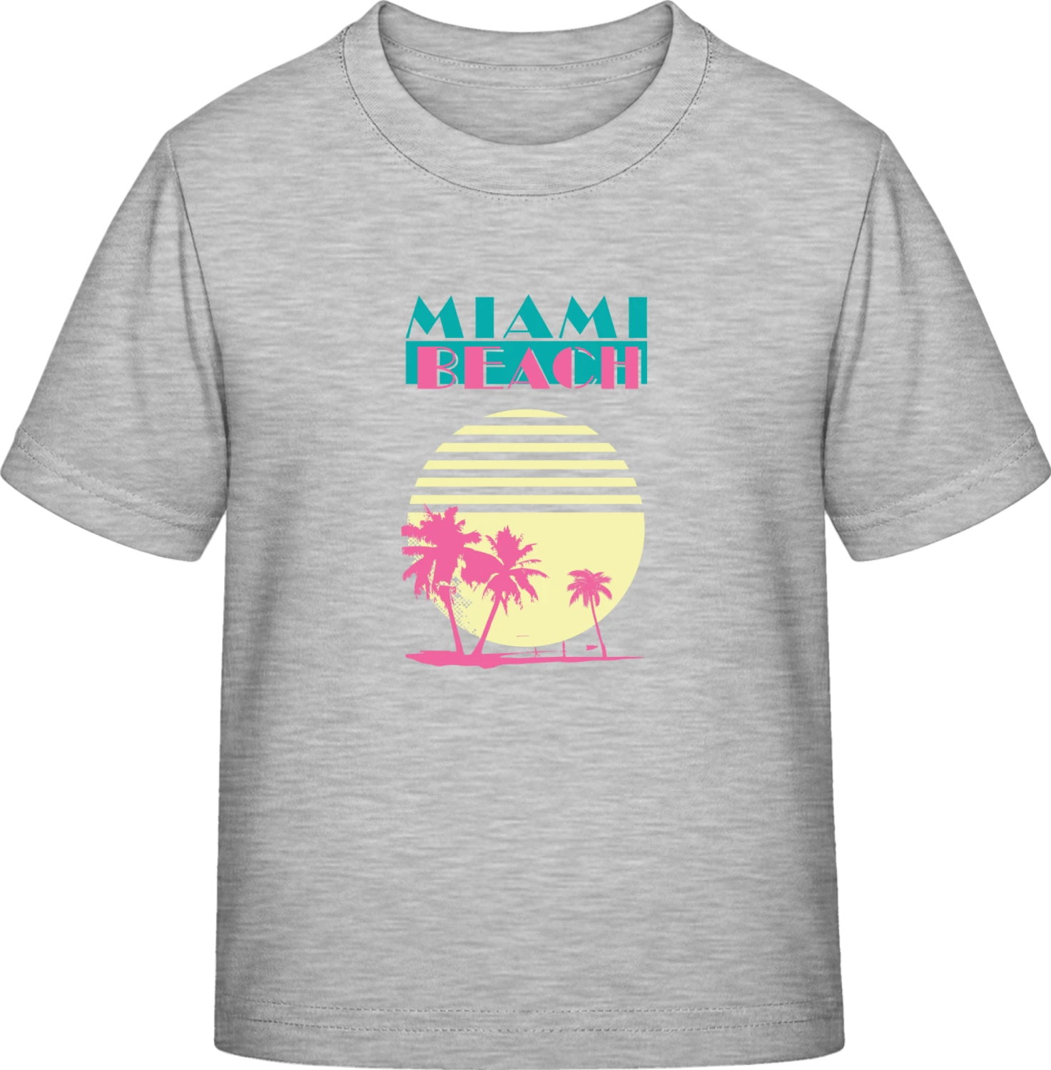 Miami Beach Sunset - Sky Grey Exact 190 Kids - Front