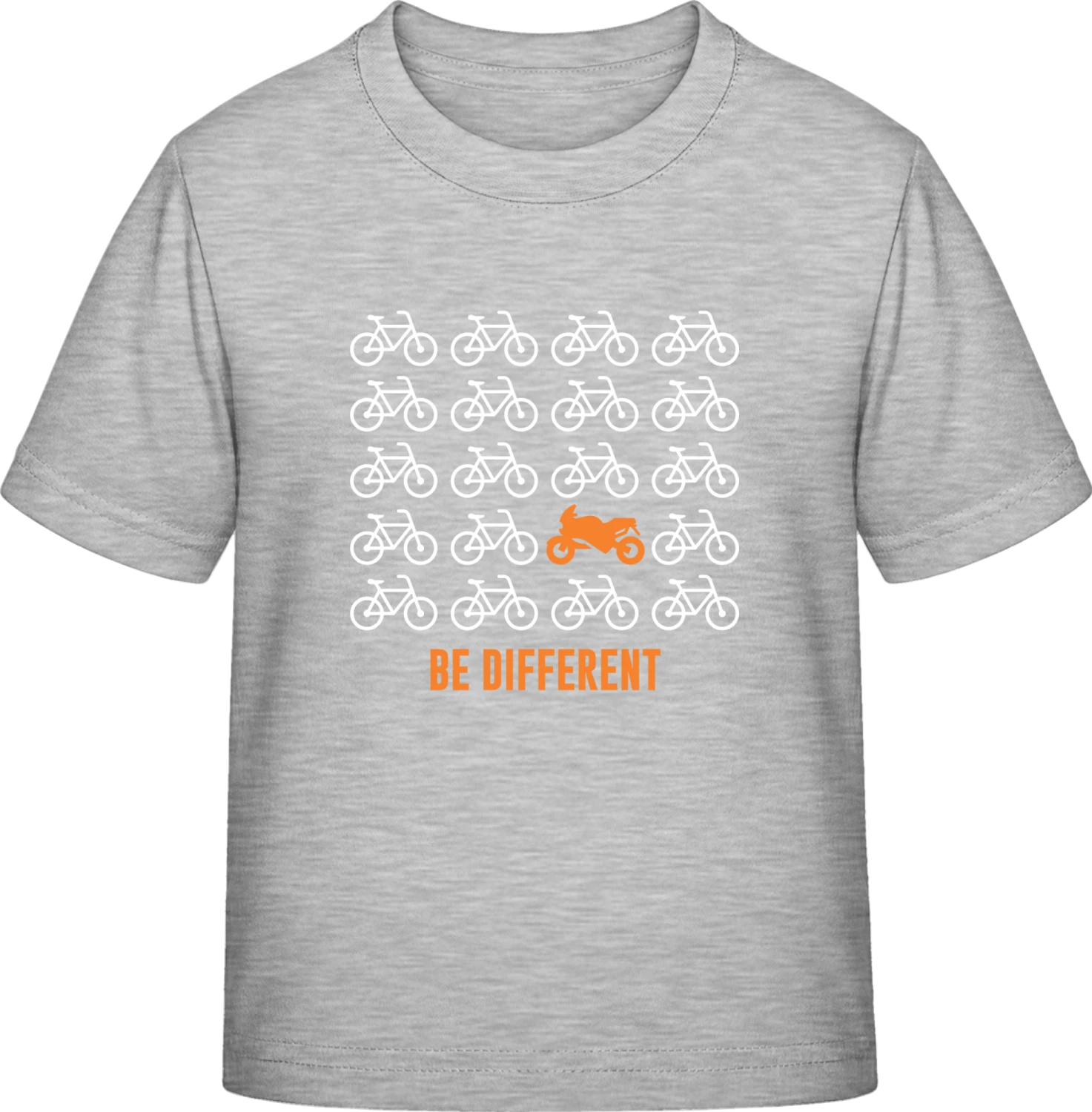 Be Different Motorcycle - Sky Grey Exact 190 Kids - Front