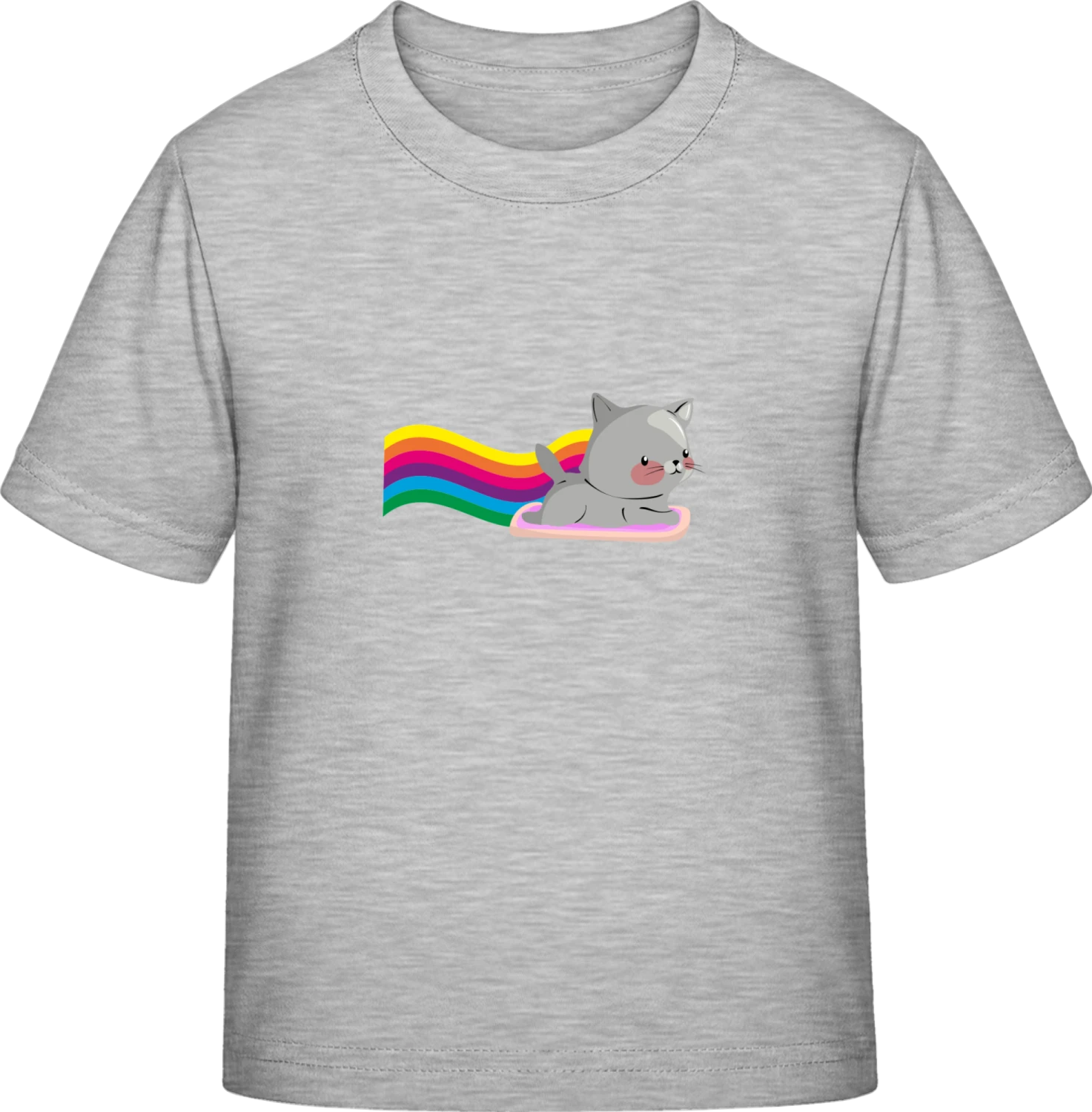 Rainbow Cat - Sky Grey Exact 190 Kids - Front