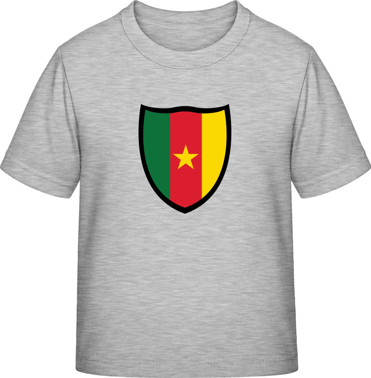 Cameroon Shield - Sky Grey Exact 190 Kids - Front