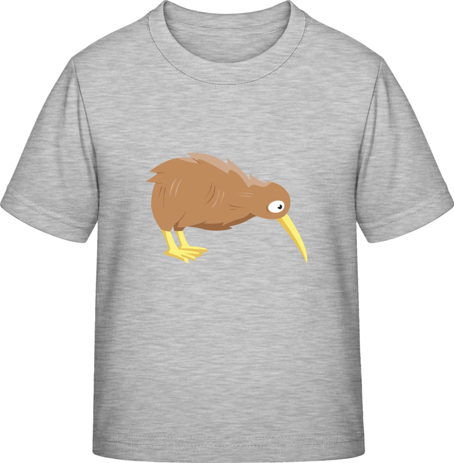 Kiwi Bird Funny - Sky Grey Exact 190 Kids - Front