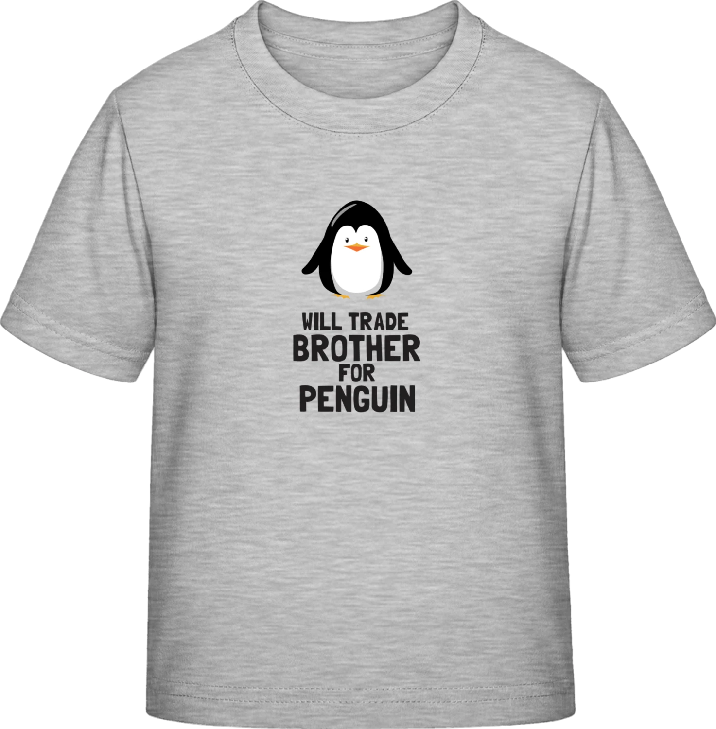 Will Trade Brother For Penguin - Sky Grey Exact 190 Kids - Front