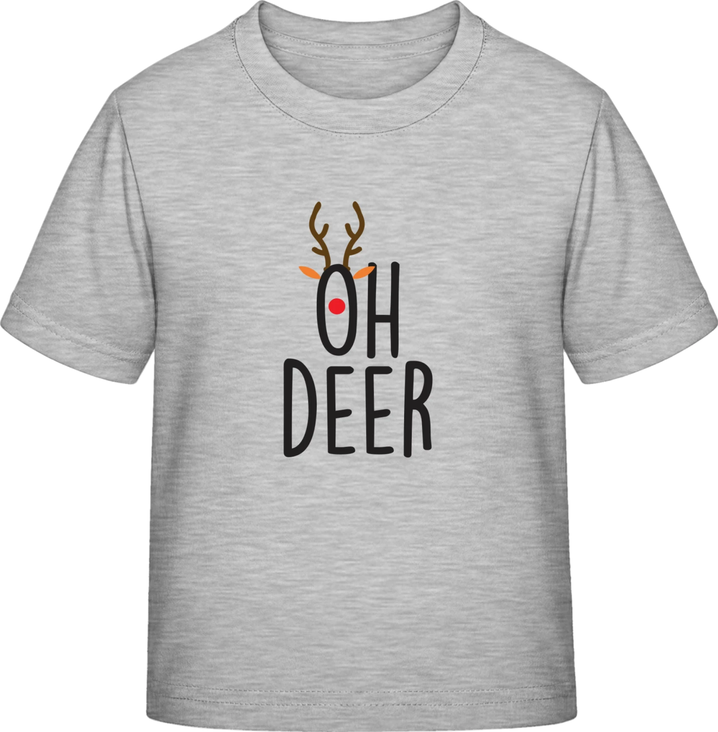 Oh Deer - Sky Grey Exact 190 Kids - Front