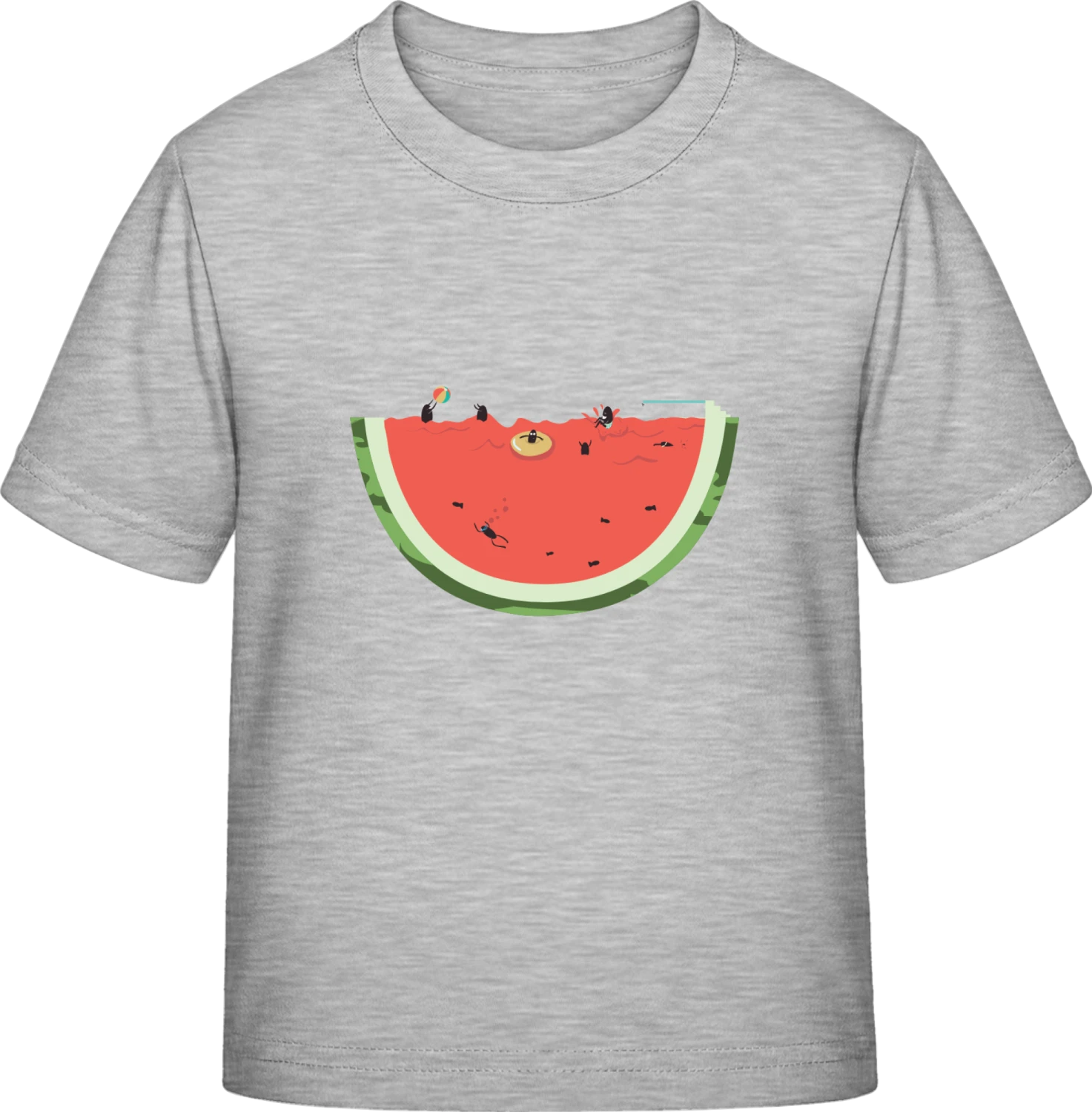 Watermelon Pool Party - Sky Grey Exact 190 Kids - Front