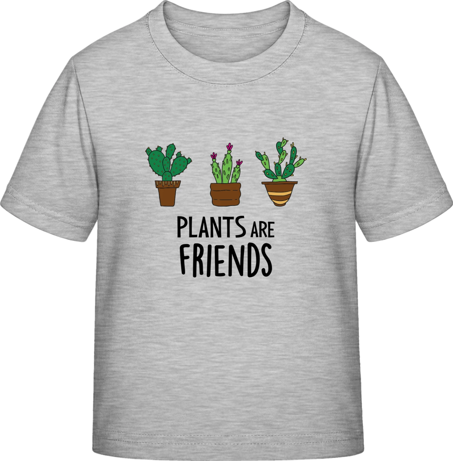 Plants Are Friends - Sky Grey Exact 190 Kids - Front